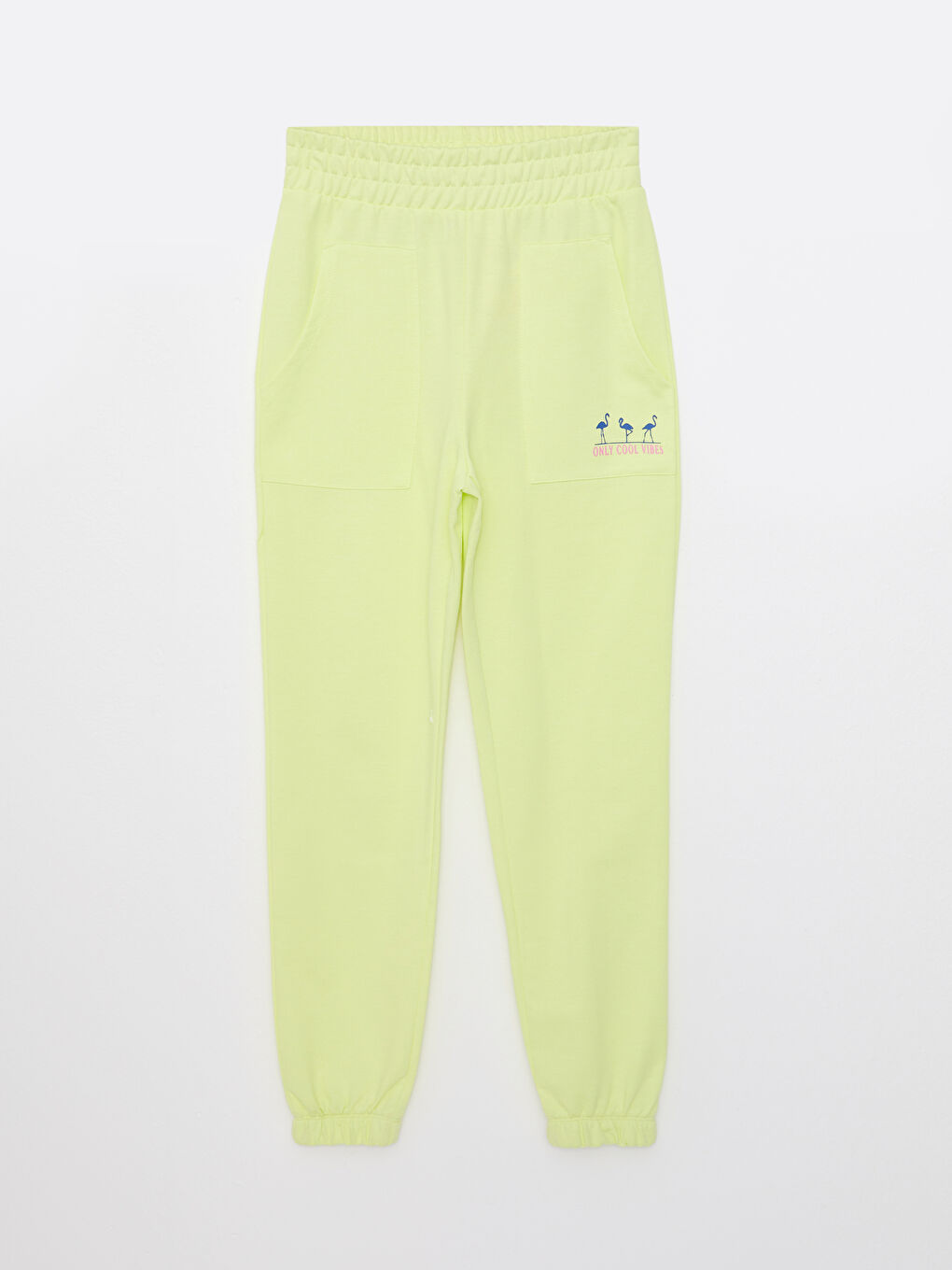 Elasticated Waist Printed Women's Jogger Sweatpants-5