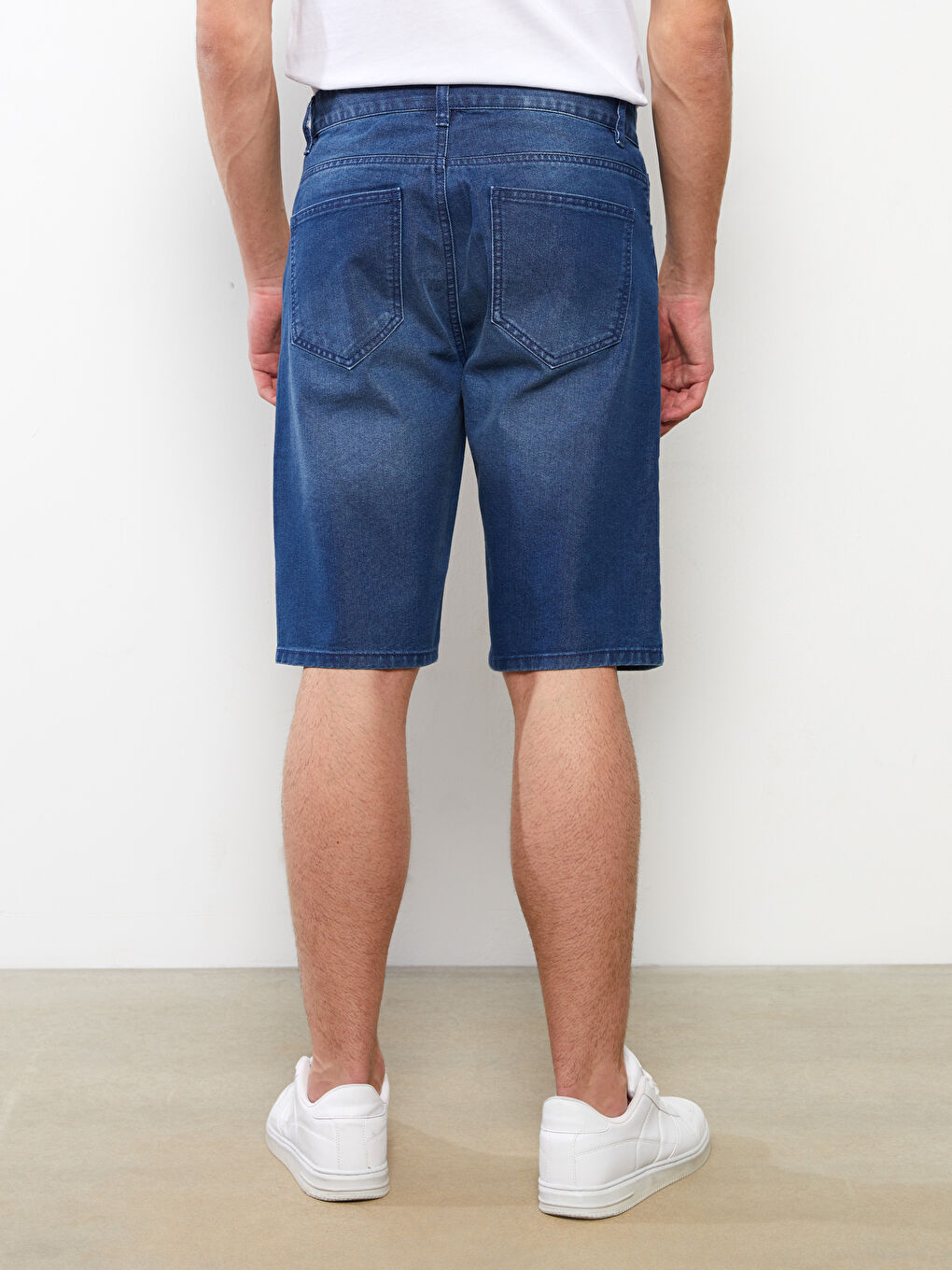 Standard Fit Men's Denim Shorts -S2KF43Z8-309