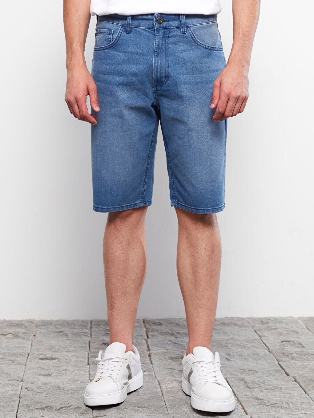 LCW Jeans Šorts standardnog kroja za muškarce od teksasa -S2KF46Z8-H45