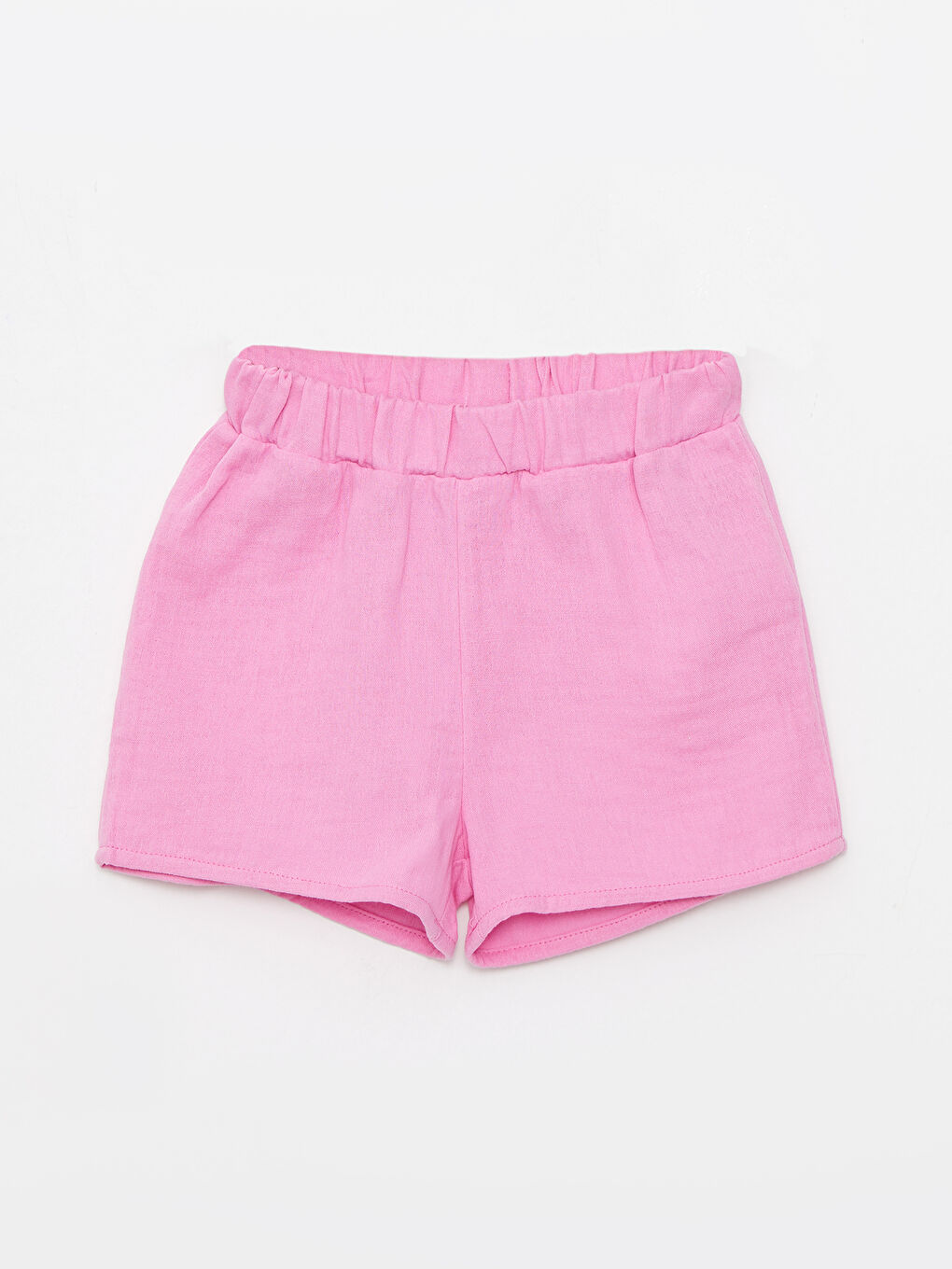 Bebe Collar Patterned Cotton Baby Girl Shirt and Shorts 2-Pack Set-3