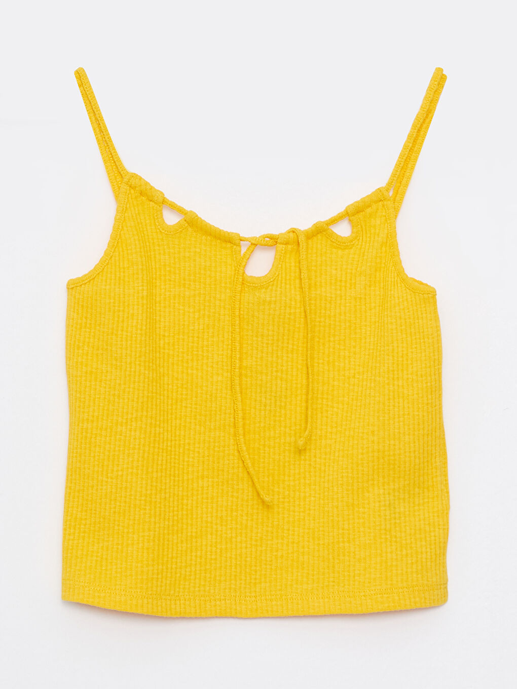 Tied Collar Plain Cotton Women's Athlete -S2KG98Z8-FUV