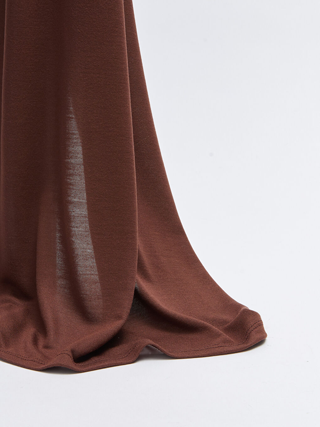 Kahverengi Kadın Düz  Şal-3