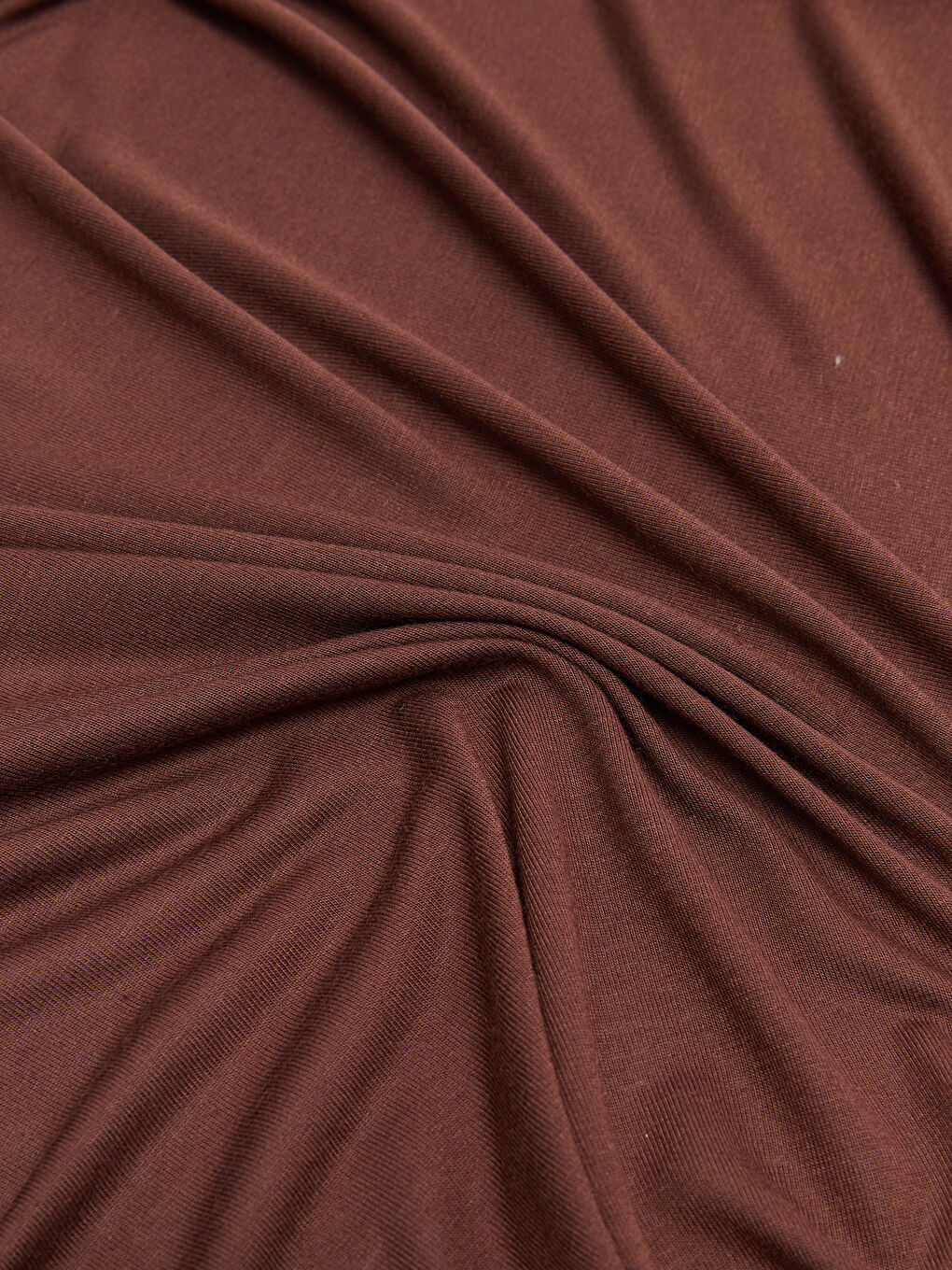 Kahverengi Kadın Düz  Şal-5