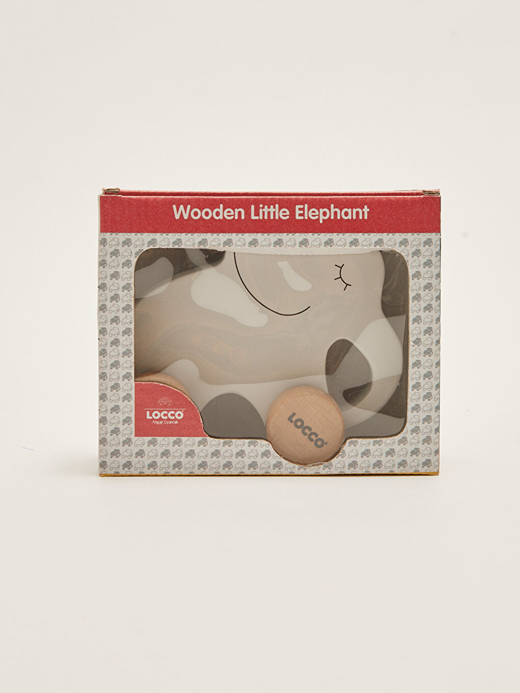 Locco Ahşap Oyuncak Fil