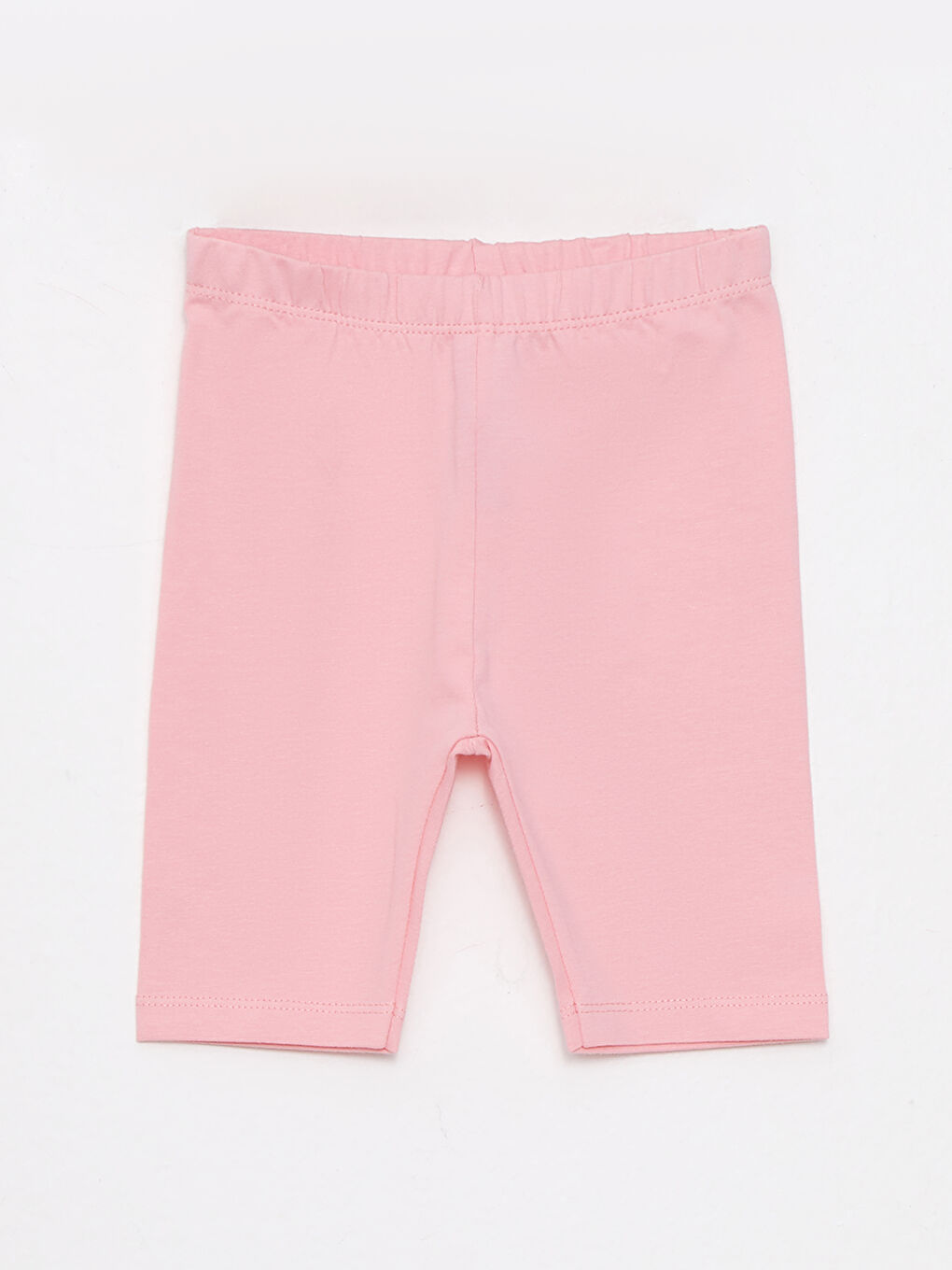 Mor Beli Lastikli Kız Bebek Kısa Tayt 2'li-2