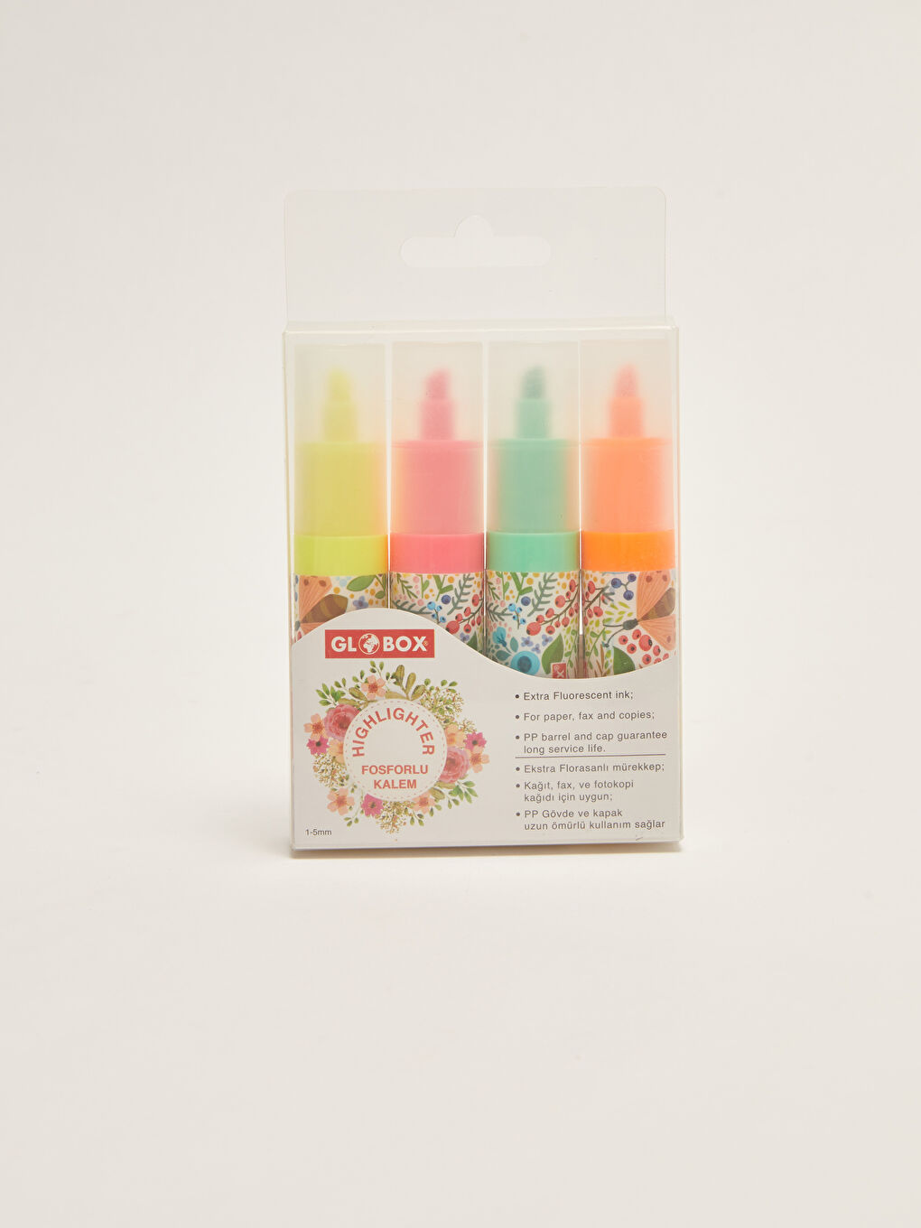 Globox Surligneurs Lot de 4