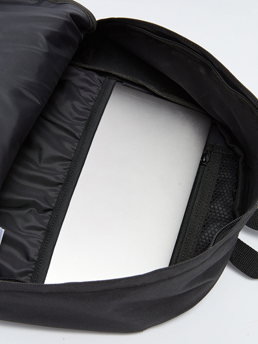 Plain Men's Backpack with Laptop Compartment-4