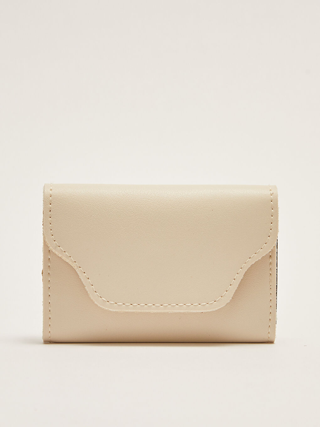 Plain Leather Look Women's Wallet -S2KK19Z8-SAT