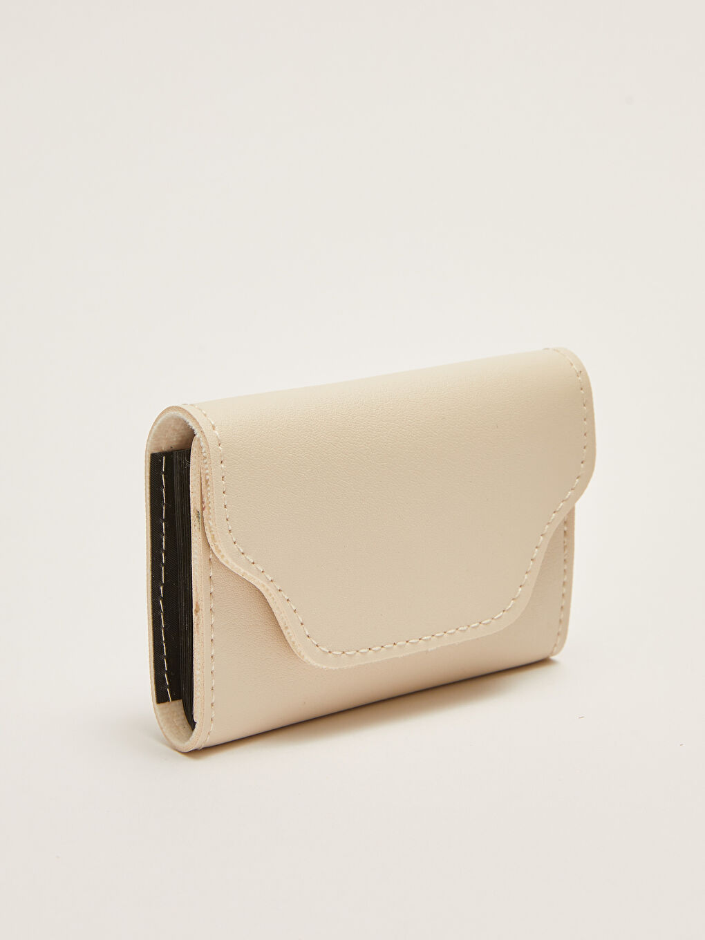 Plain Leather Look Women's Wallet -S2KK19Z8-SAT