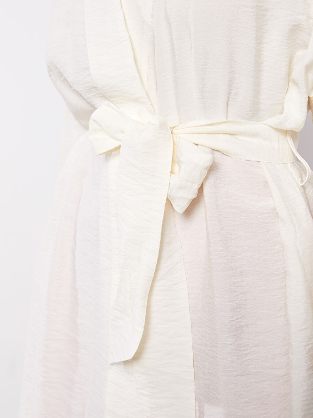 LCW Vision Ekru Şal Yaka Kadın Kimono - 3