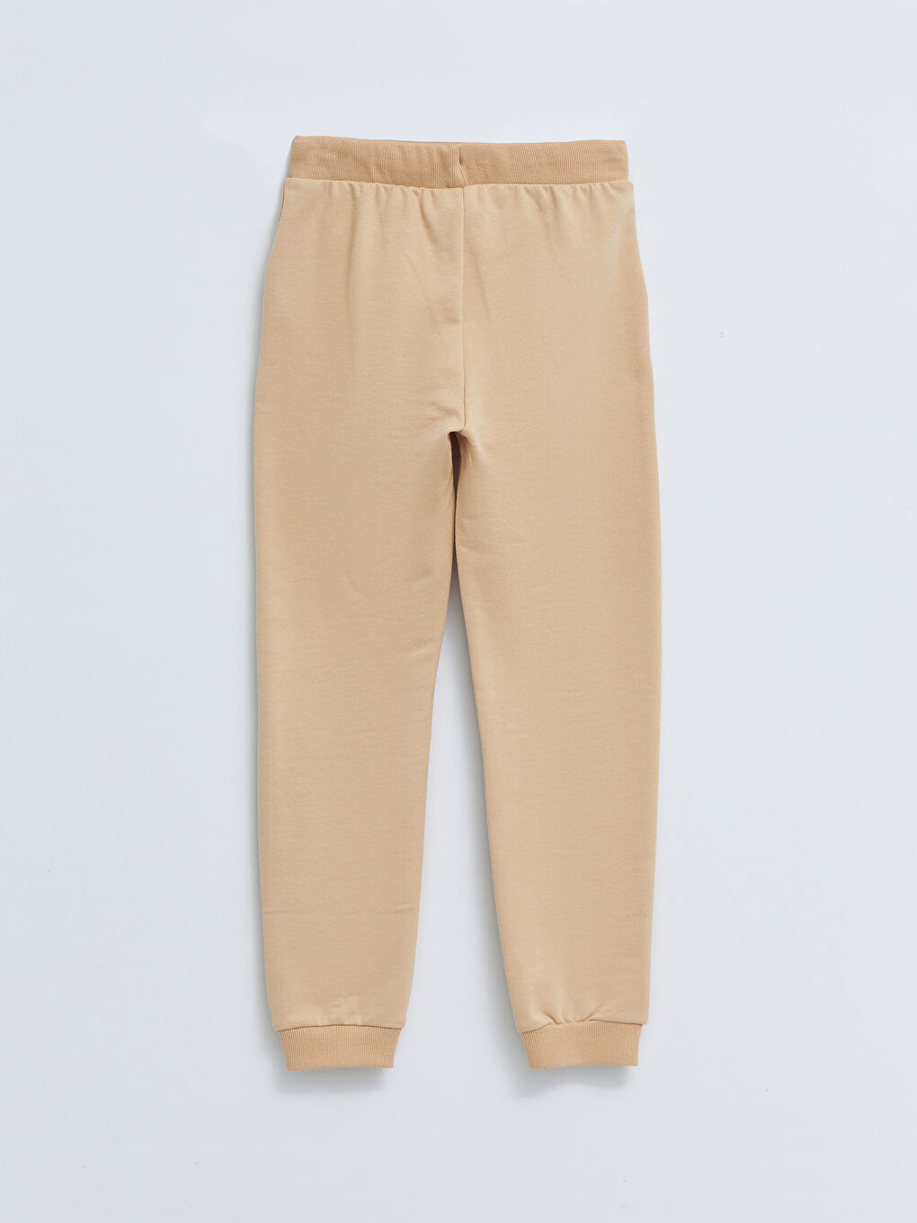 Базови спортни панталони джогър с еластична талия за момичета-1