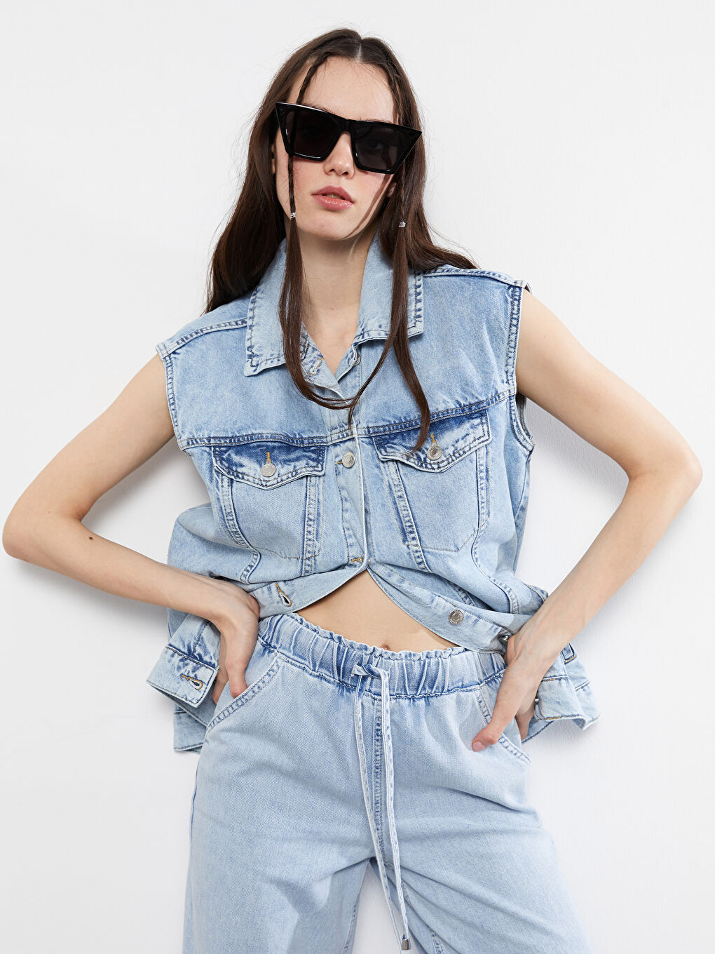 Thick Framed Women's Sunglasses