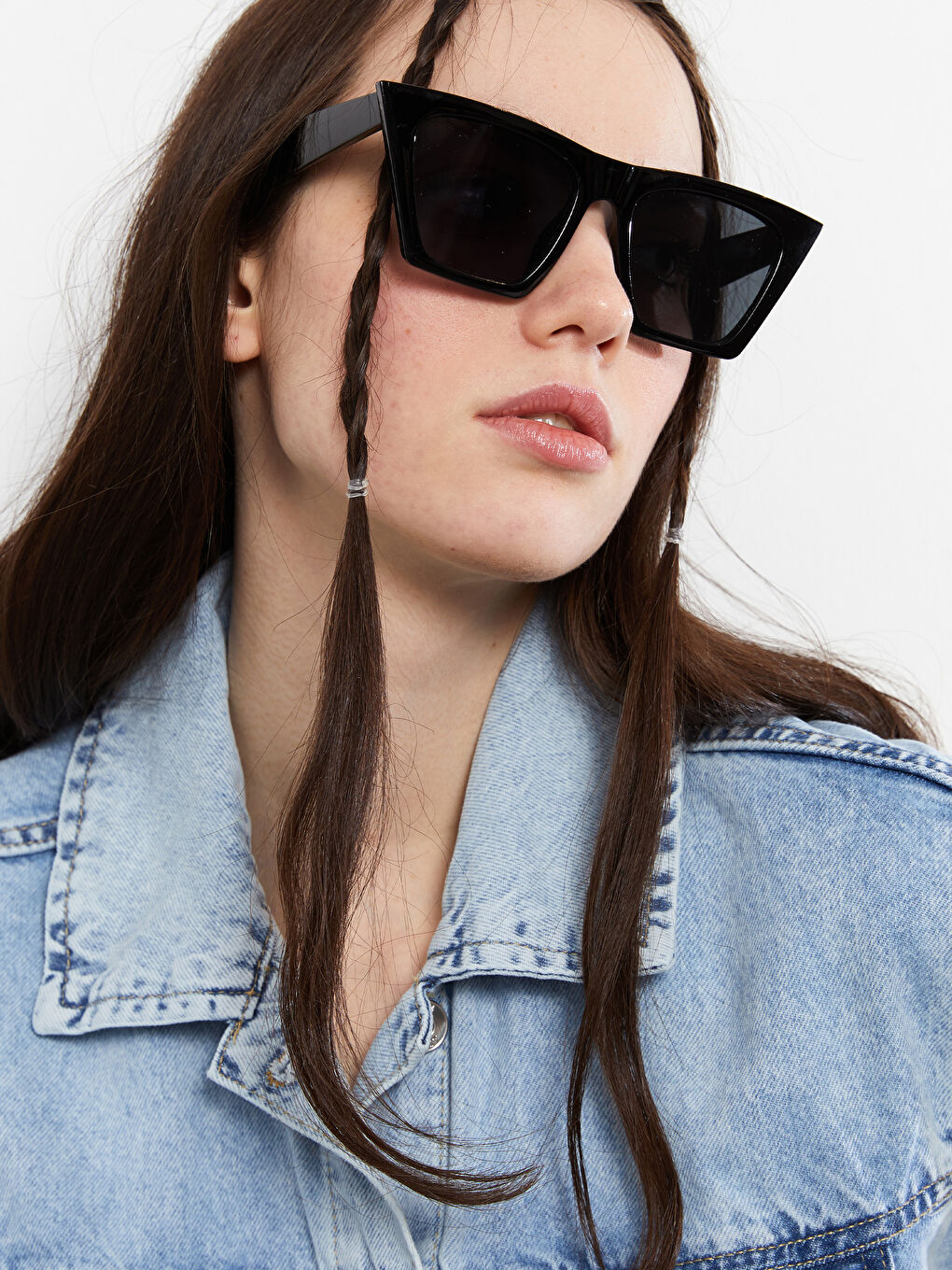 Thick Framed Women's Sunglasses-1