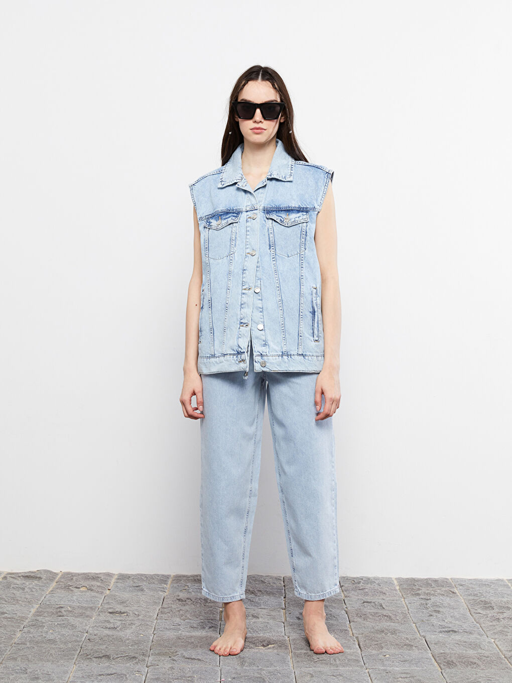 Thick Framed Women's Sunglasses-2