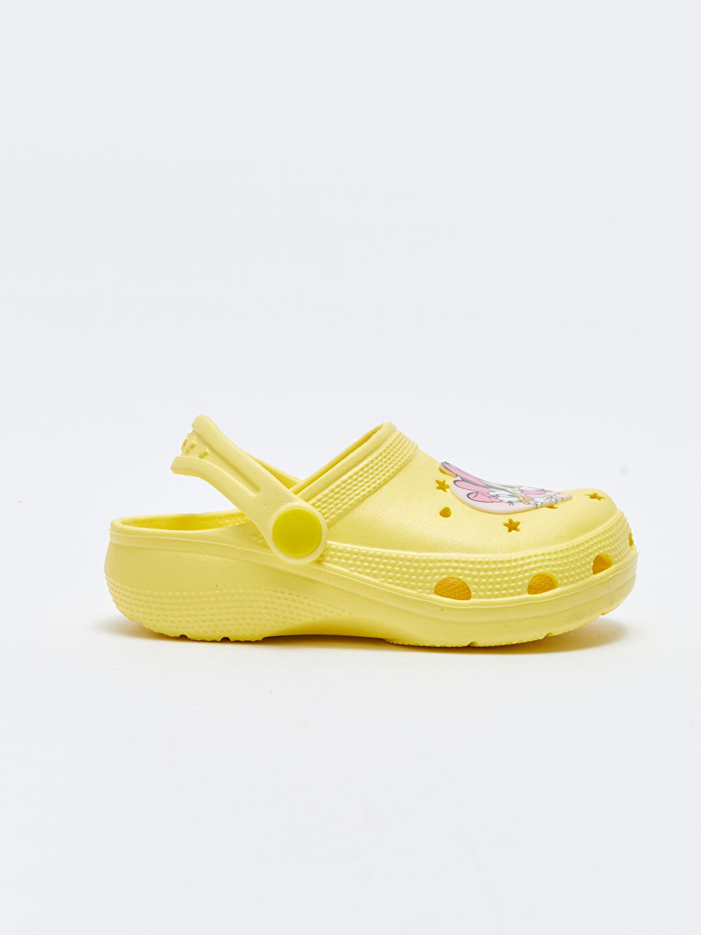 Sarı Minnie Mouse Lisanslı Kız Çocuk Plaj Sandaleti-1