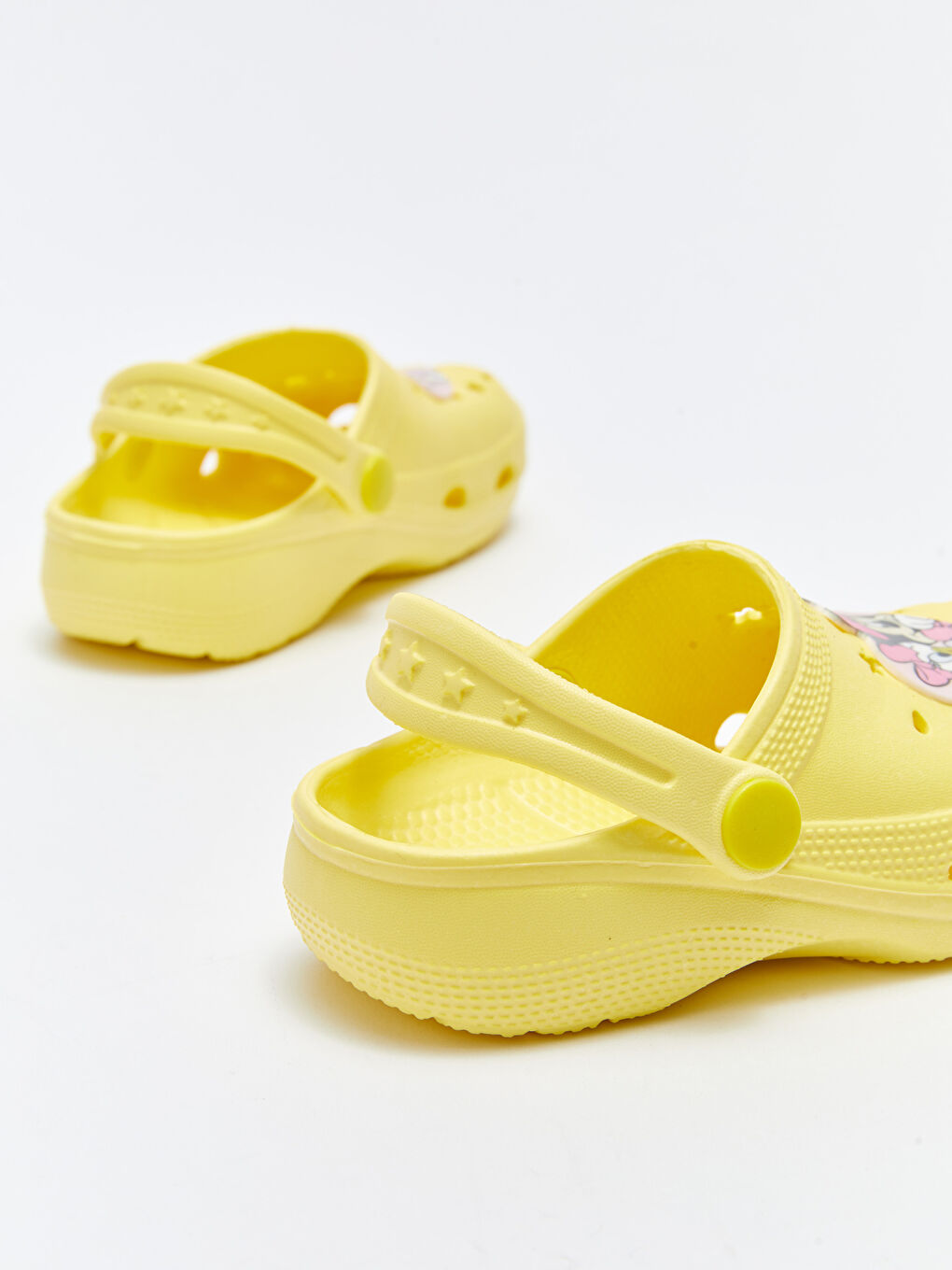 Sarı Minnie Mouse Lisanslı Kız Çocuk Plaj Sandaleti-4