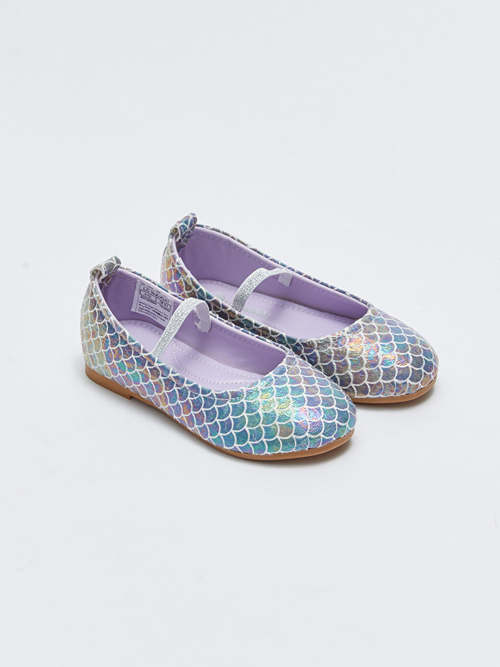 LC Waikiki Multicolored Banded Girls' Flats -S2KQ08Z4-RR2