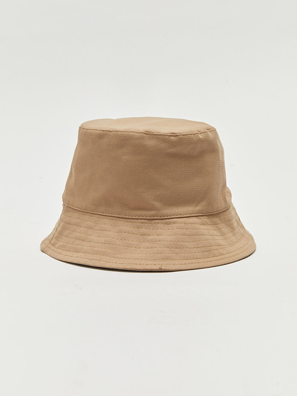 Plain Men's Cotton Bucket Hat-2