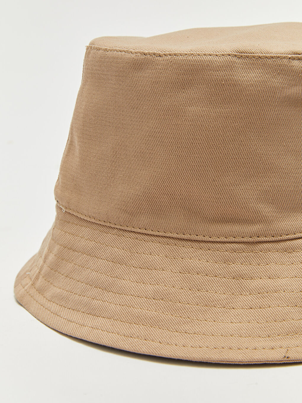 Plain Men's Cotton Bucket Hat-3