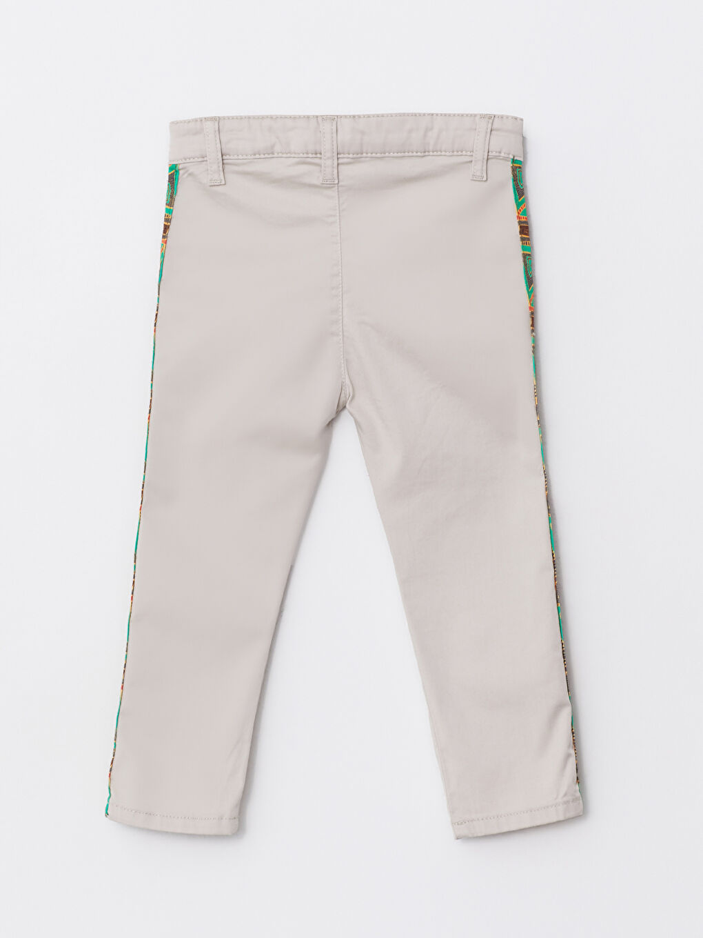 LCW baby Bej Desenli Erkek Bebek Pantolon - 1