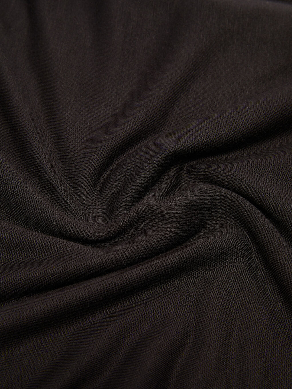 Siyah Kadın Düz Penye Şal-6