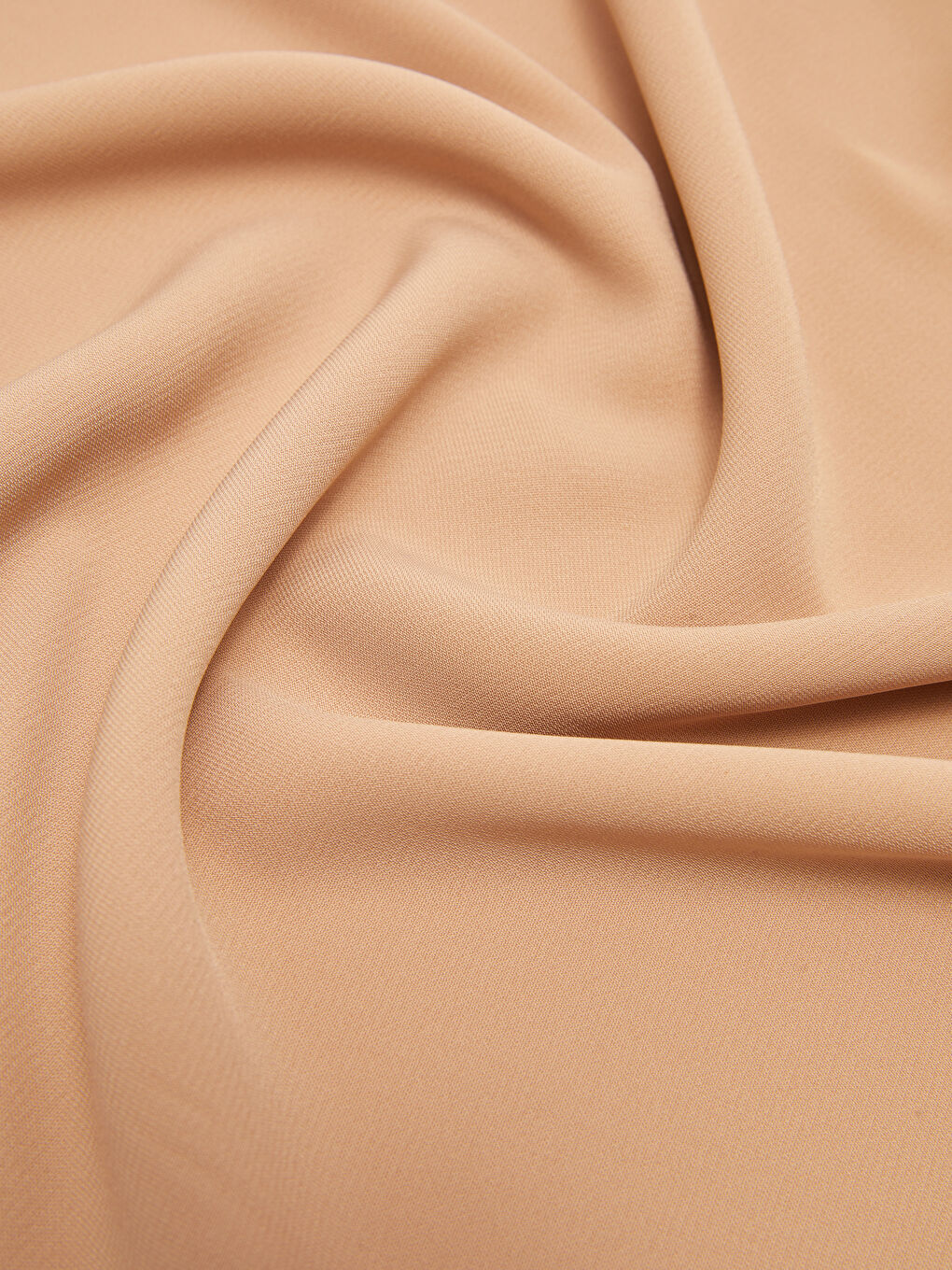 Bej Kadın Düz Medine İpeği Şal-8