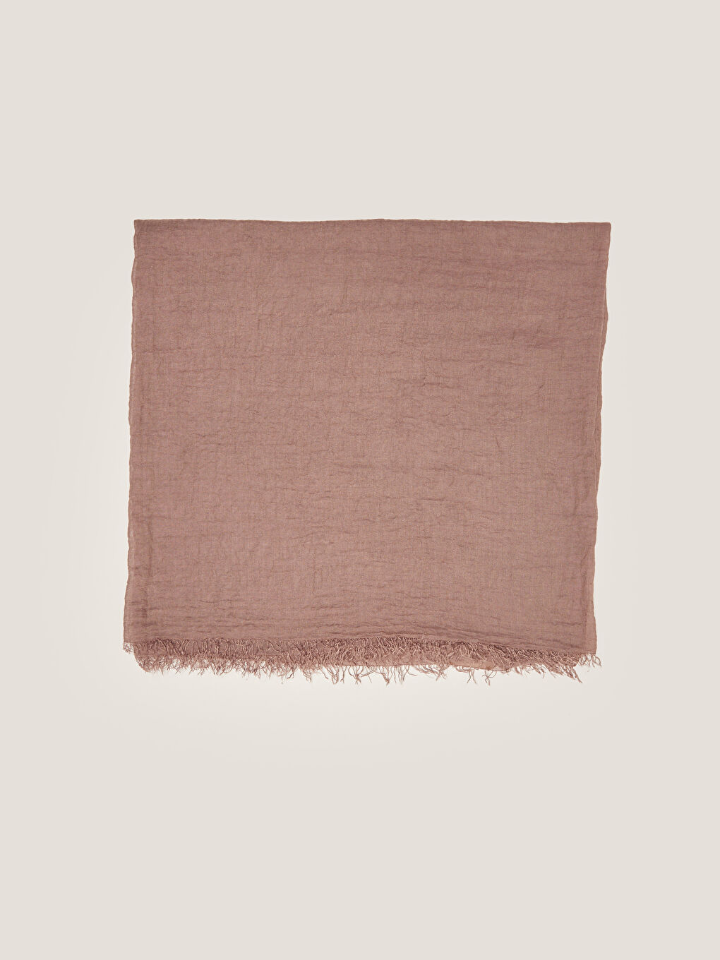 Châle en crêpe avec détails à pompons pour Femmes-2