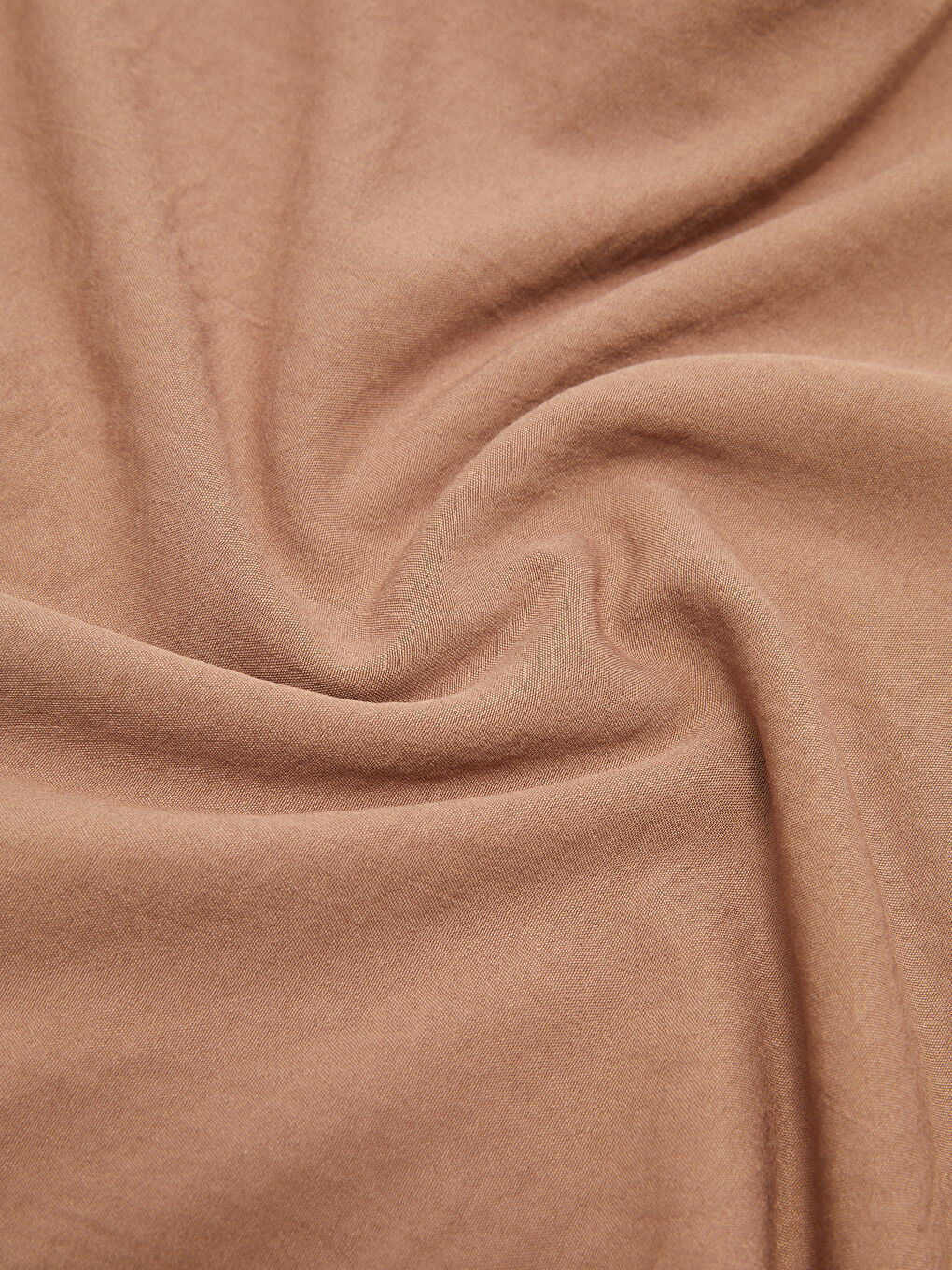 Kahverengi Kadın Düz Jazz Şal-5