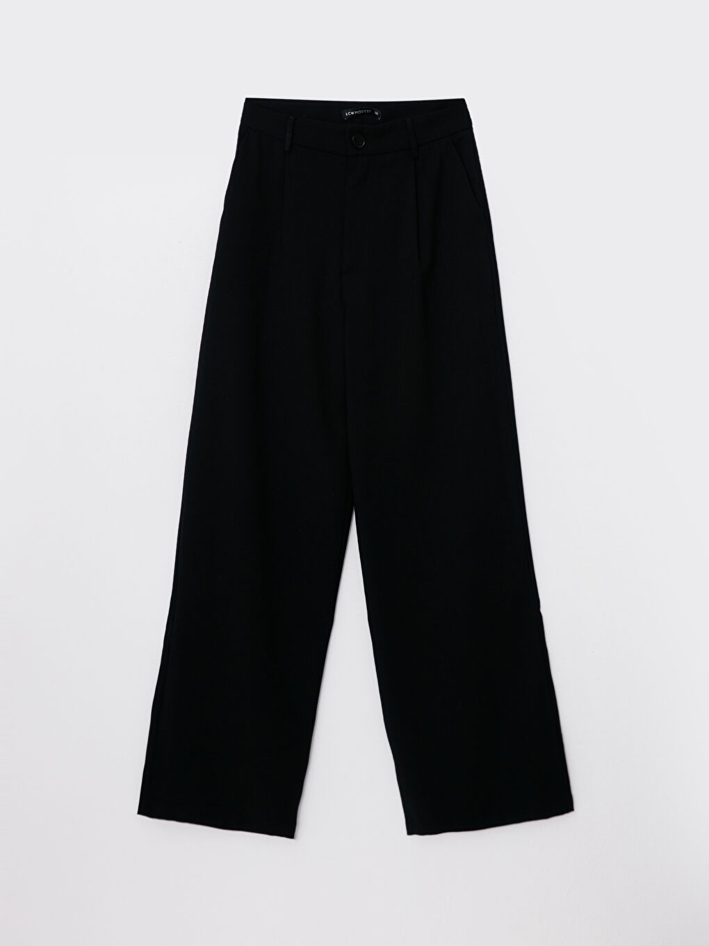 Брюки Женские Прямые С Карманами, Удобная Посадка-5