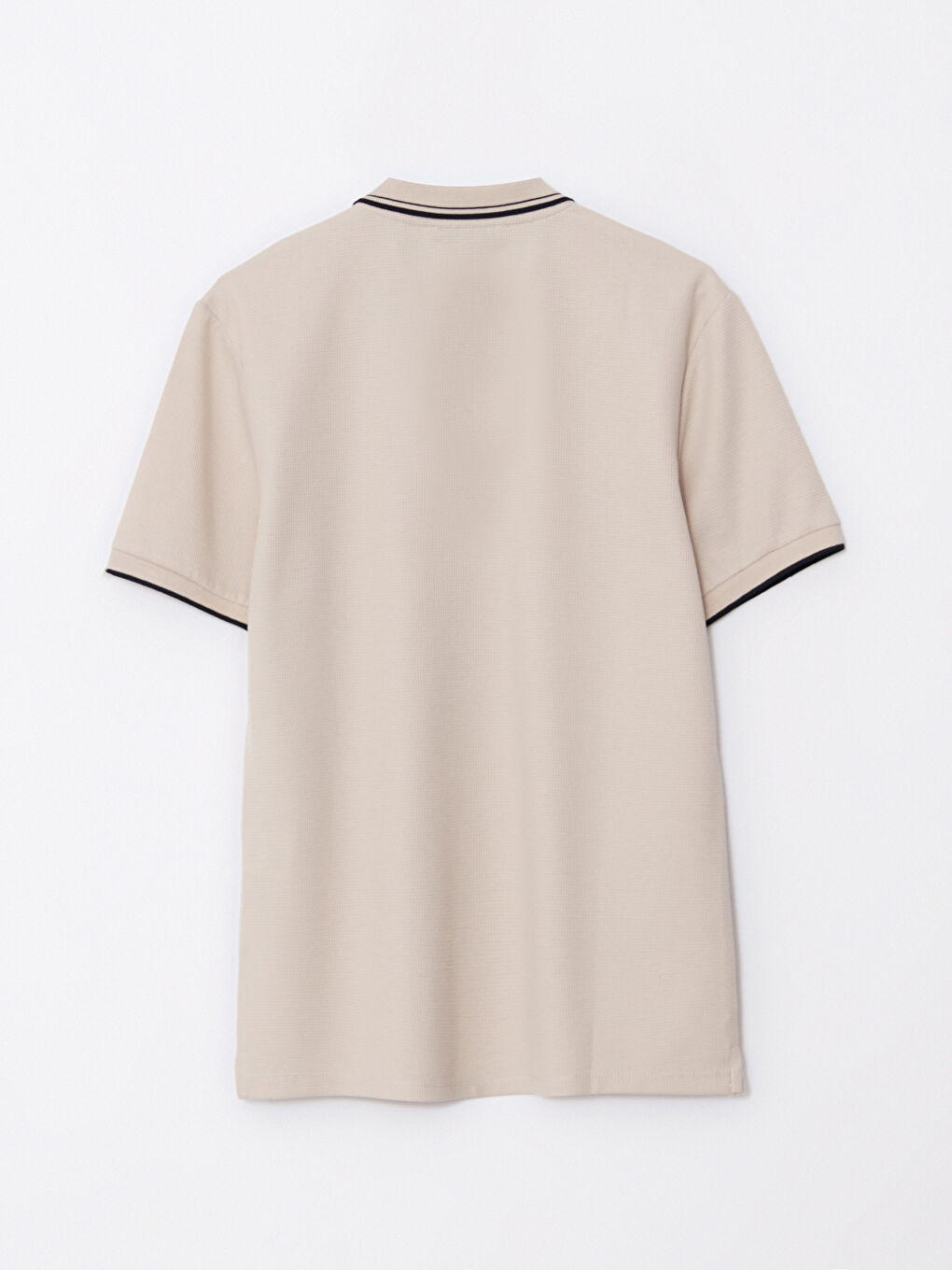 Ерлерге арналған поло жағалы қысқа жең футболка-6