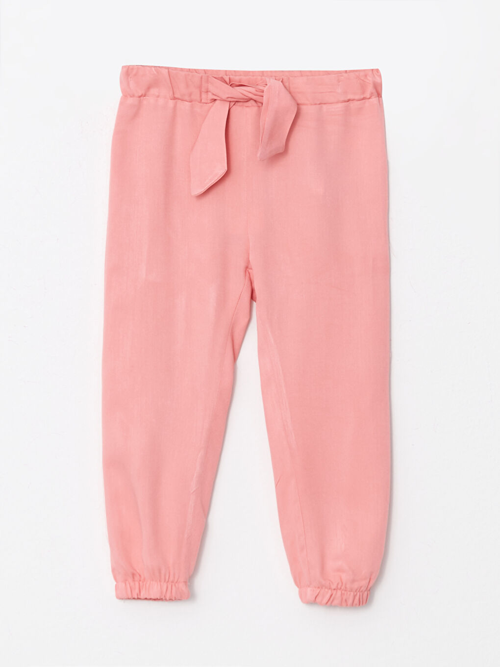 Pantalon Jogger Basique à Taille Élastique pour Bébé Fille