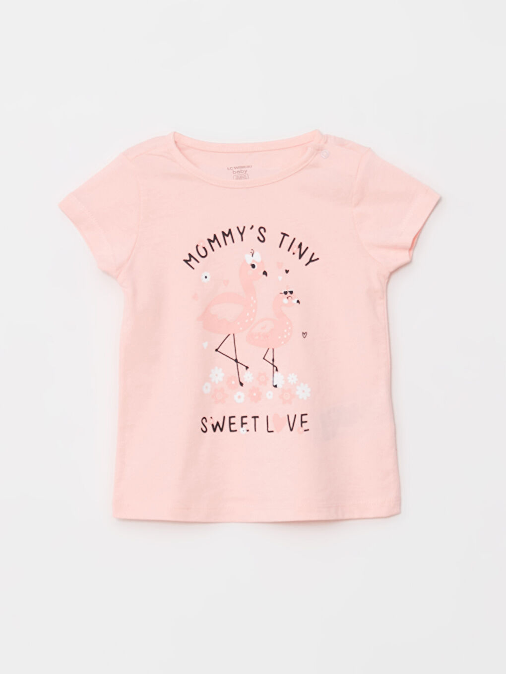 Ensemble de Pyjama en Coton Imprimé pour Bébé Fille 2-Pièces-1