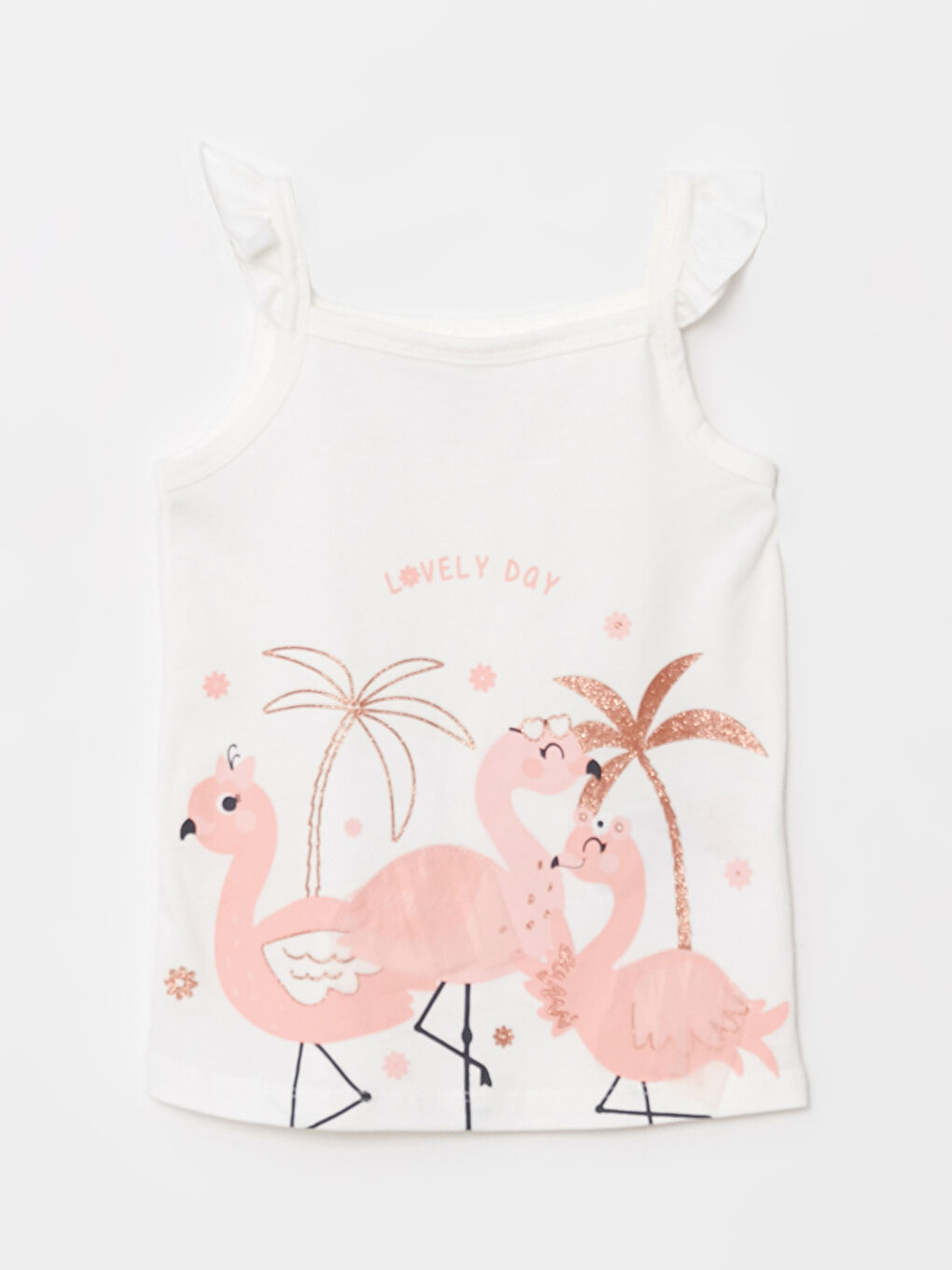 Ensemble de Pyjama en Coton Imprimé pour Bébé Fille 2-Pièces-2