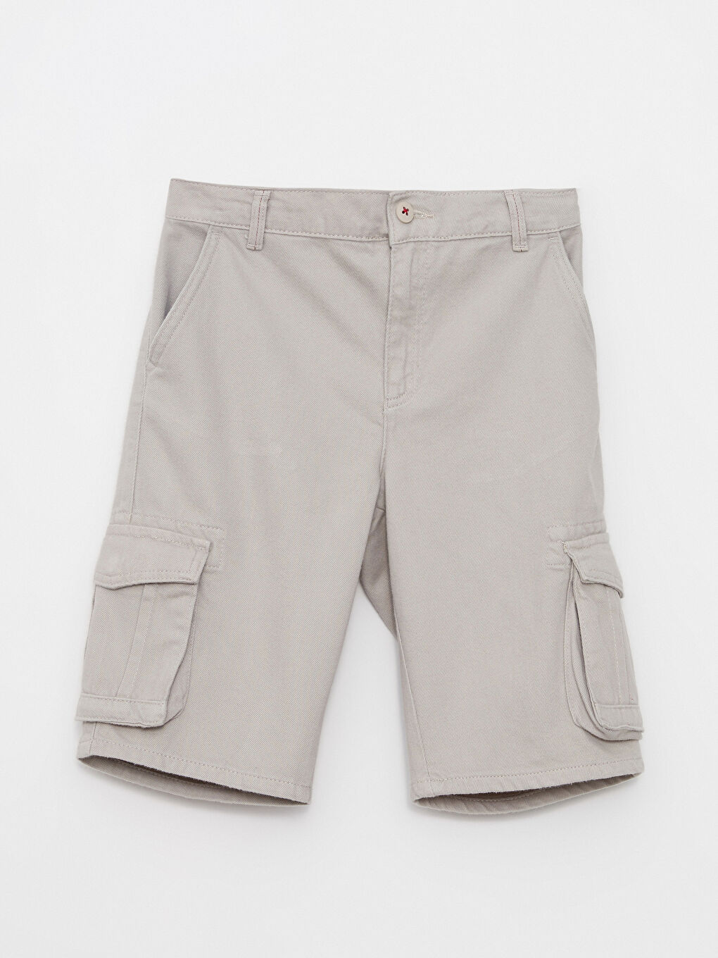 Bej Basic Erkek Çocuk Kargo Şort