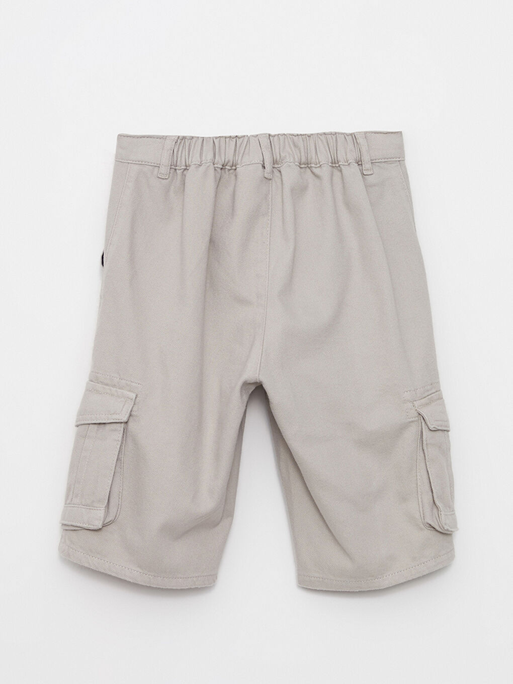 Bej Basic Erkek Çocuk Kargo Şort-1