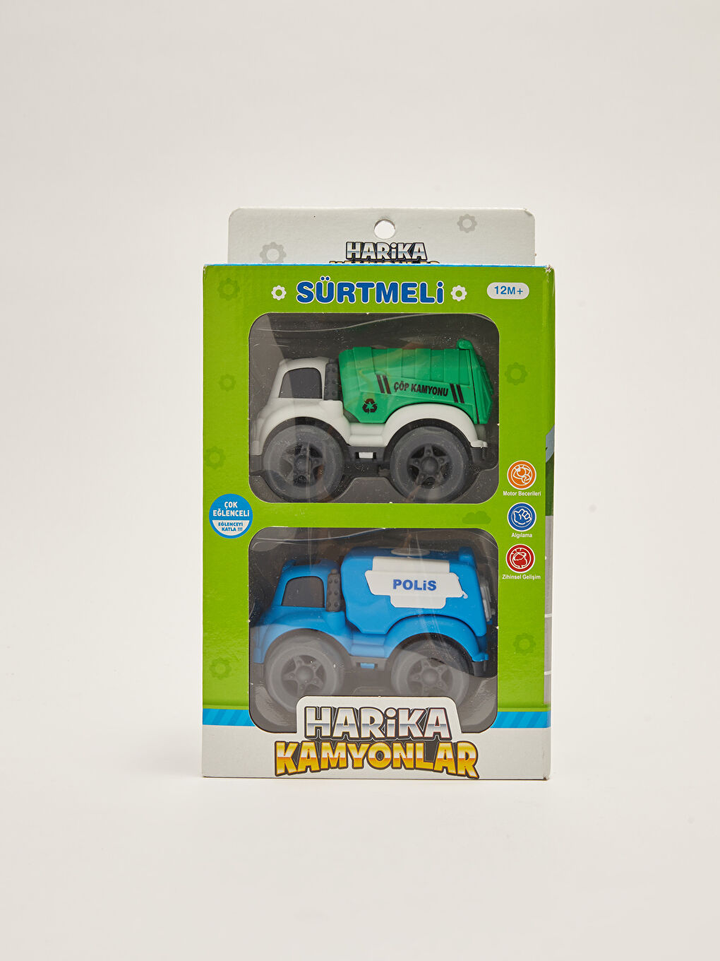 Sürtmeli Oyuncak Harika Kamyonlar 2'li-1