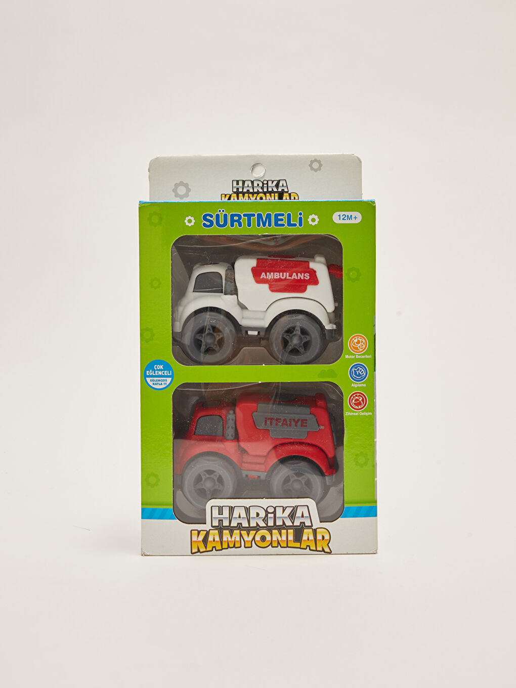 Sürtmeli Oyuncak Harika Kamyonlar 2'li-3