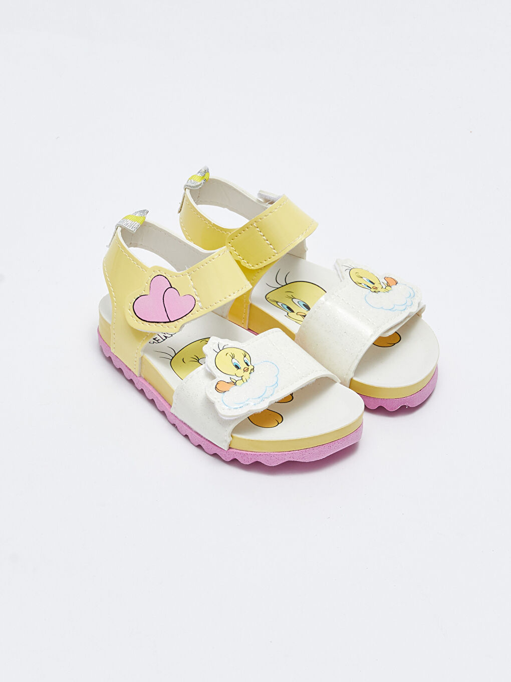 Sandales Licenciées Tweety à Fermeture Velcro pour Bébé Fille