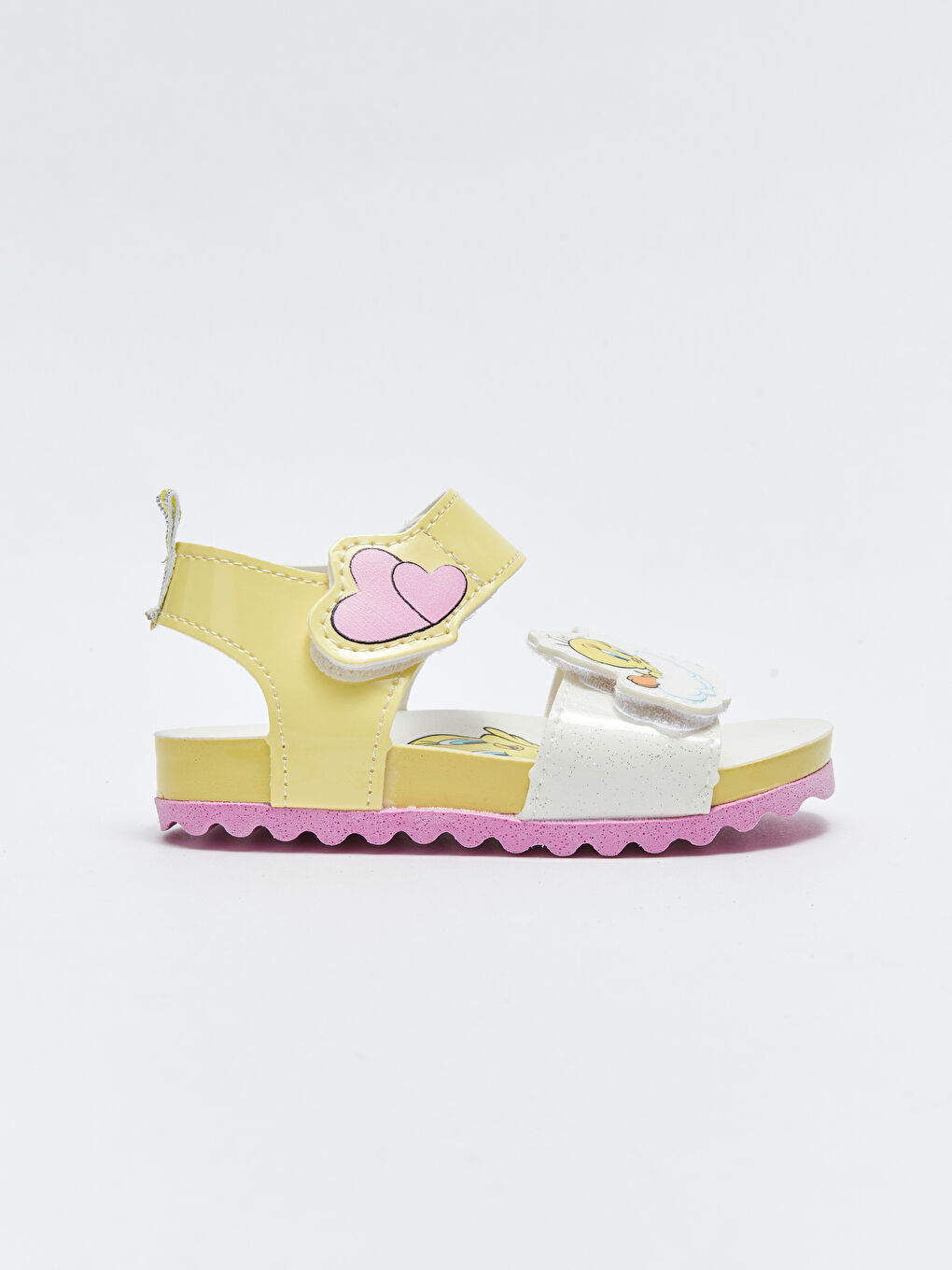 Sandales Licenciées Tweety à Fermeture Velcro pour Bébé Fille-1