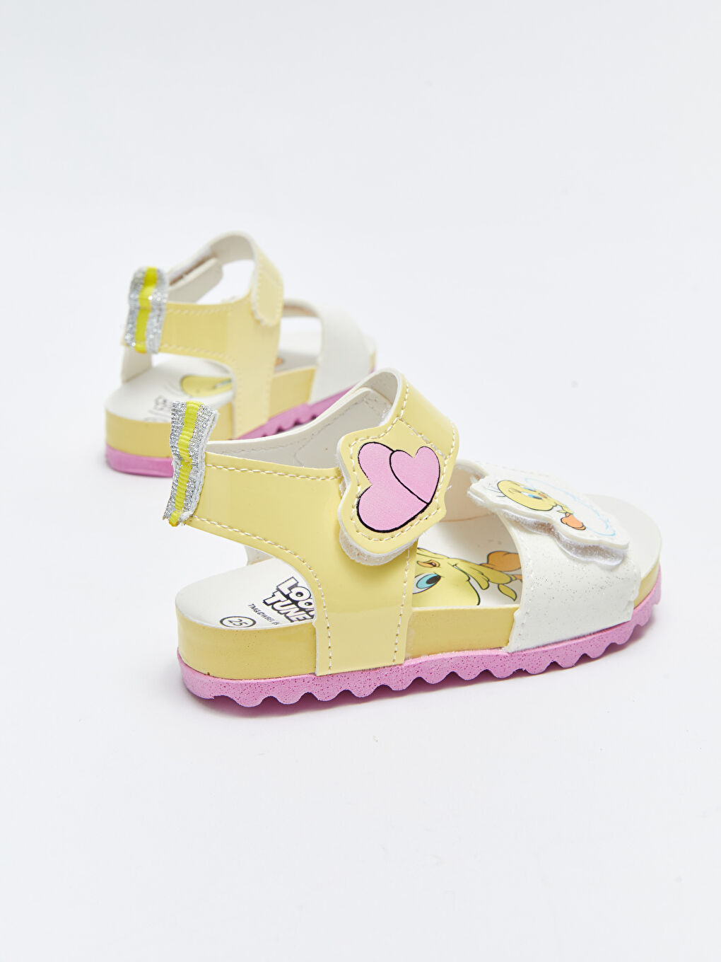 Sandales Licenciées Tweety à Fermeture Velcro pour Bébé Fille-4