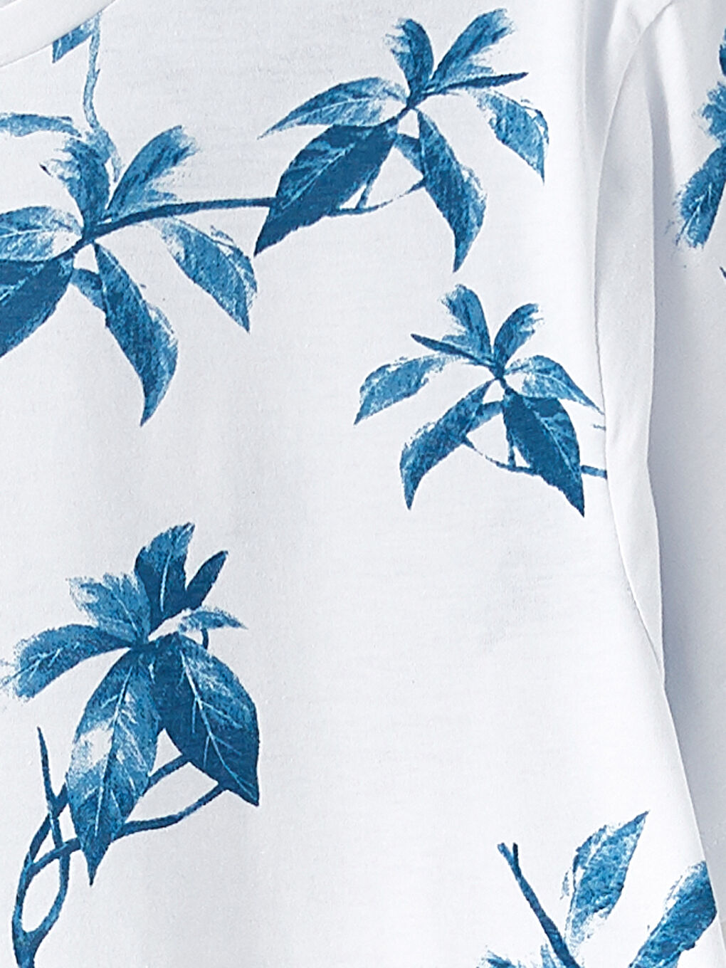 Crew Neck Short Sleeve Patterned Jersey Men's T-Shirt-7