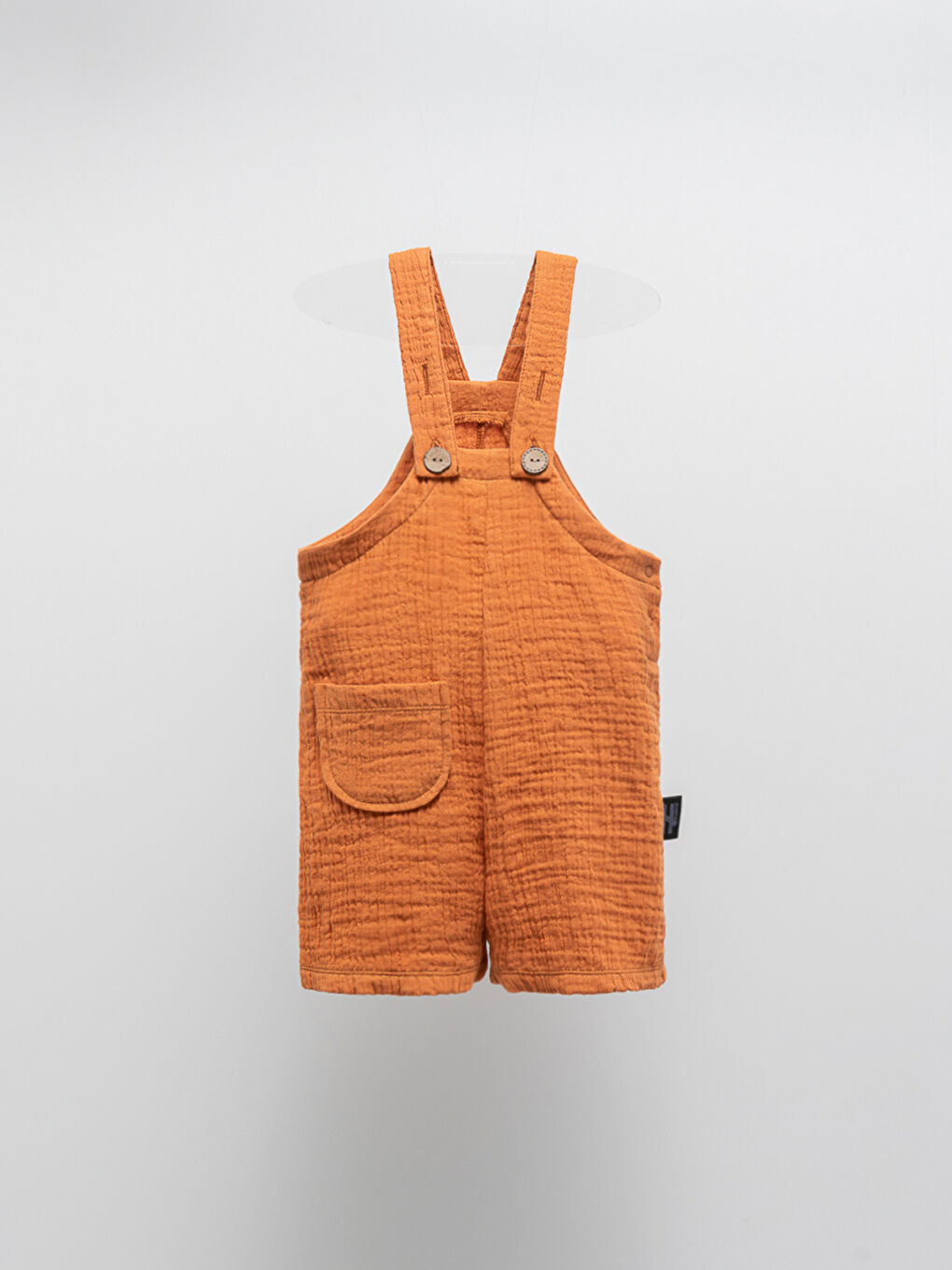 Turuncu Basic Erkek Bebek Müslin Salopet