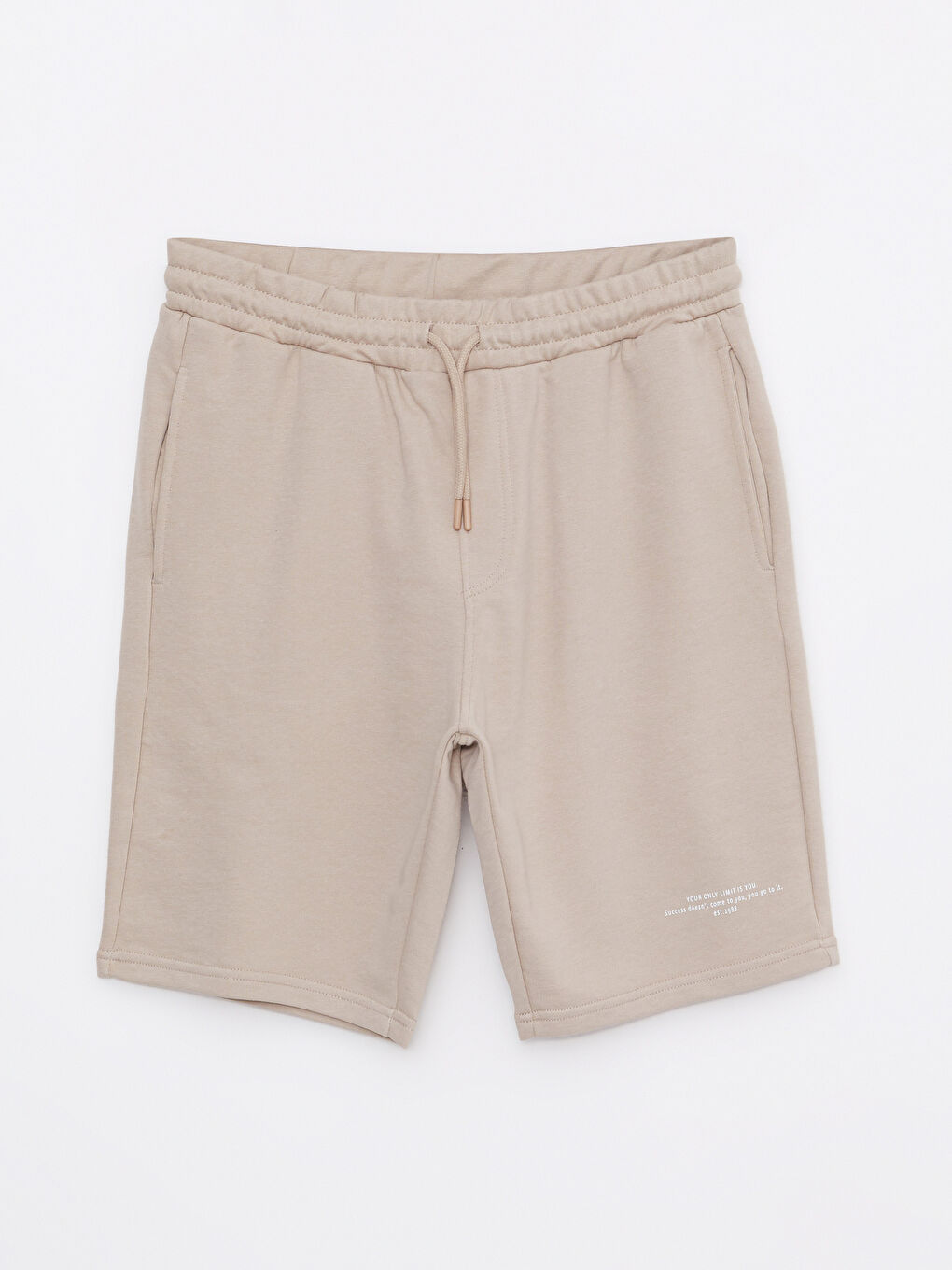 Regular Fit Men's Shorts with Elastic Waist-5