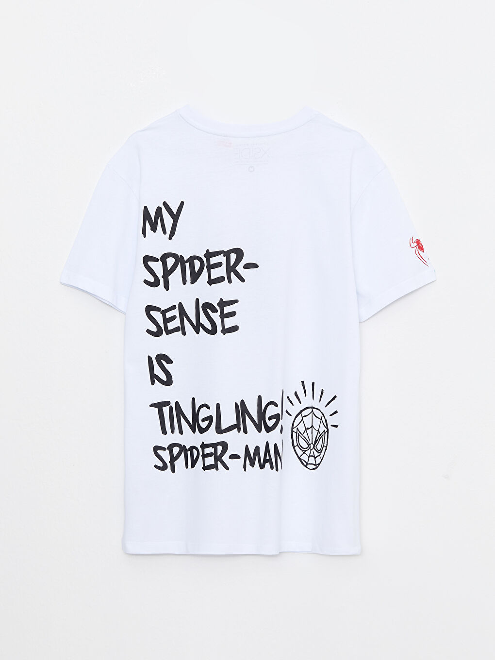 XSIDE Crew Neck Short Sleeve Spiderman Printed Combed Cotton Men's T-Shirt -S2KU69Z8-KE8