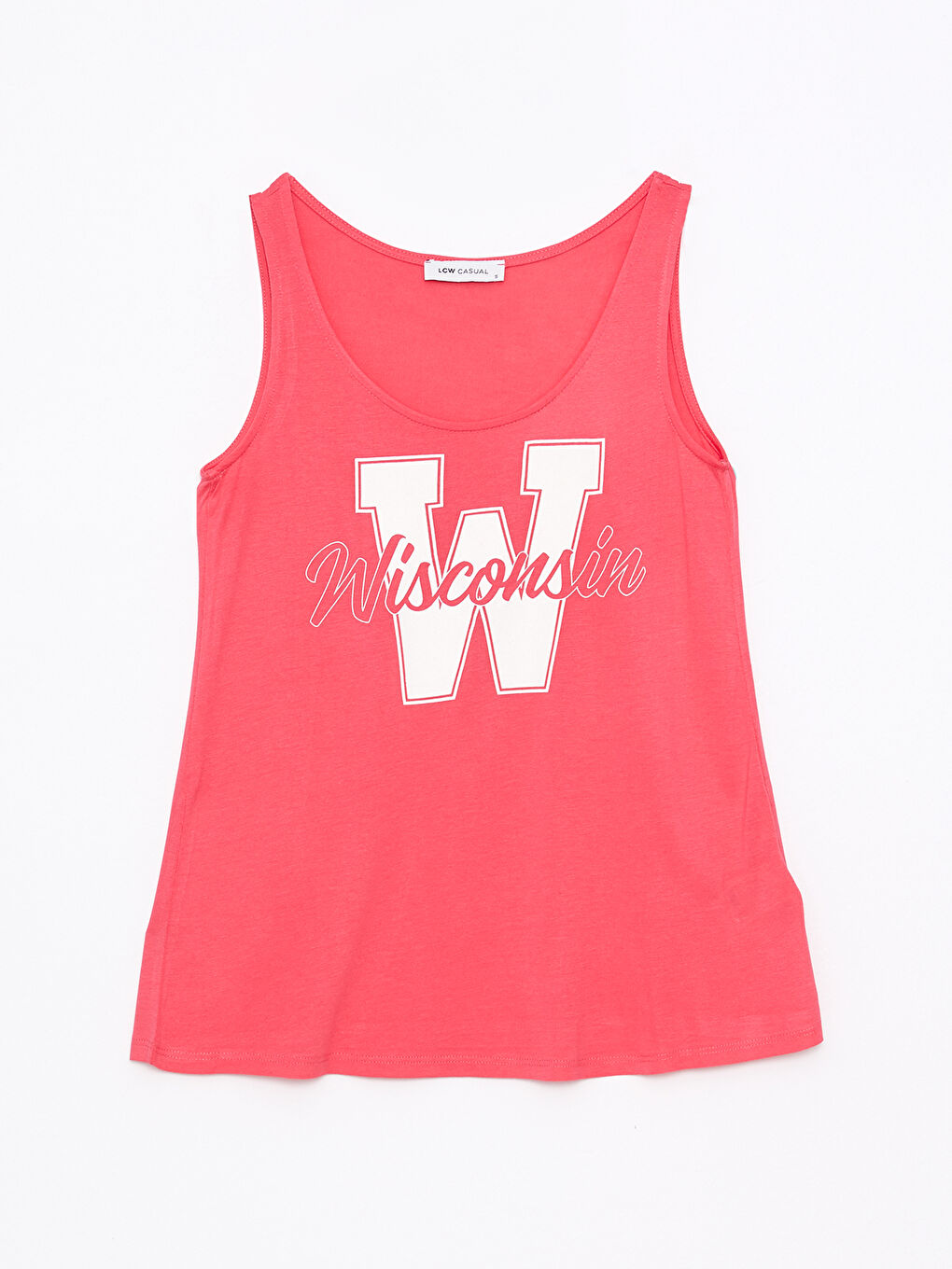 Débardeur Athlète Imprimé Viscose Encolure En U-6