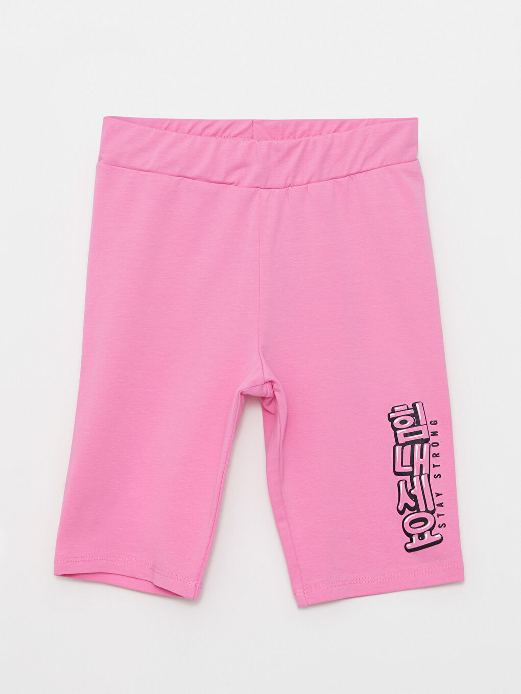 Elastic Waist K-Pop Printed Cotton Girls Tights