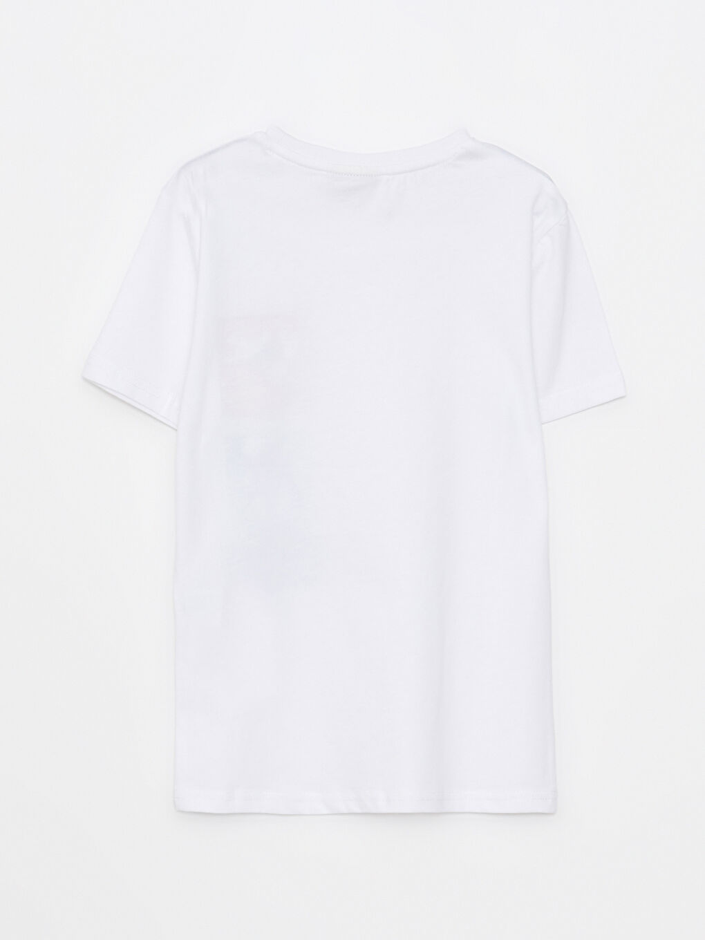 Crew Neck Nostalgic Monkey Printed Short Sleeve Cotton Boy T-Shirt-1