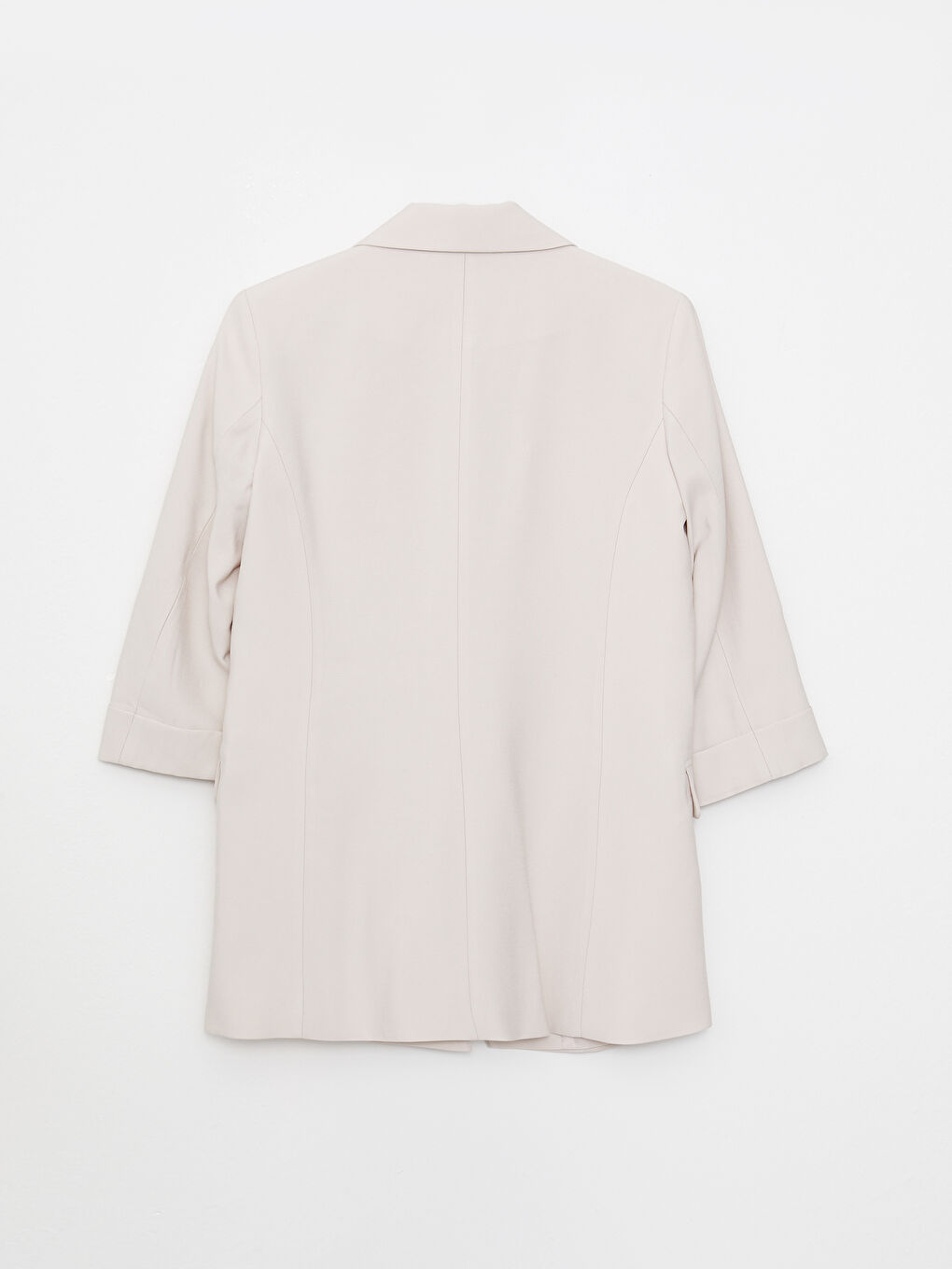 جاكيت بليزر كم طويل سادة للسيدات-6