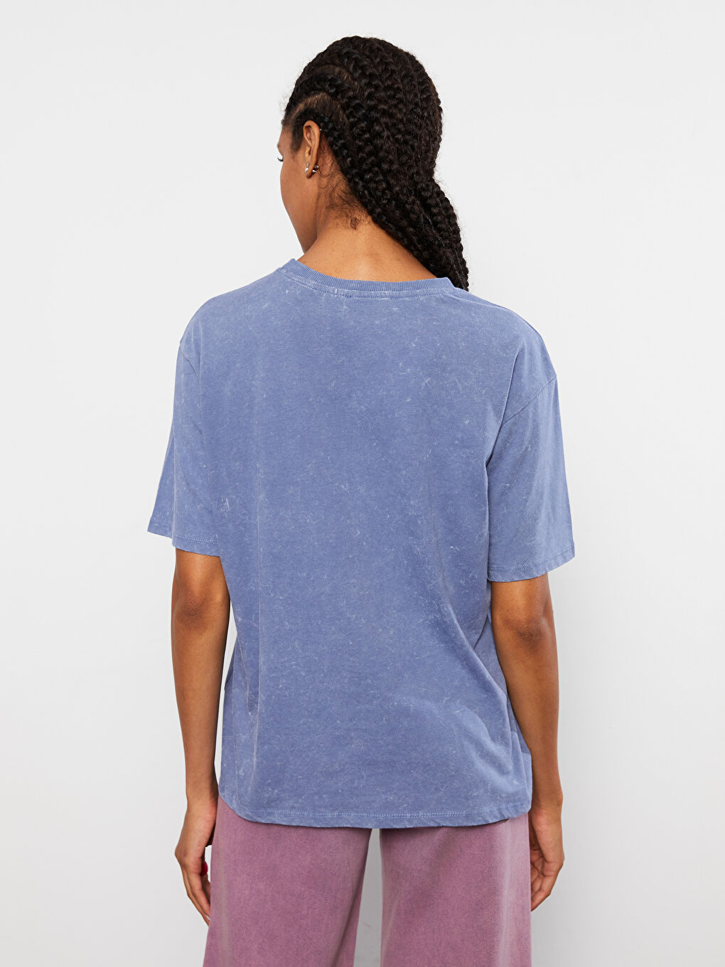 Crew Neck Care Bears Printed Short Sleeve Cotton Women's T-Shirt-4