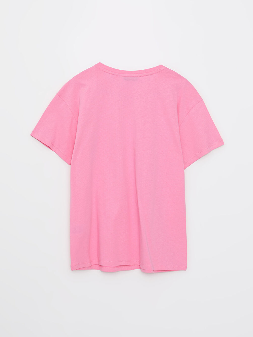 LC Waikiki Crew Neck Barbie Printed Short Sleeve Cotton Women's T-Shirt -S2L016Z8-FNL